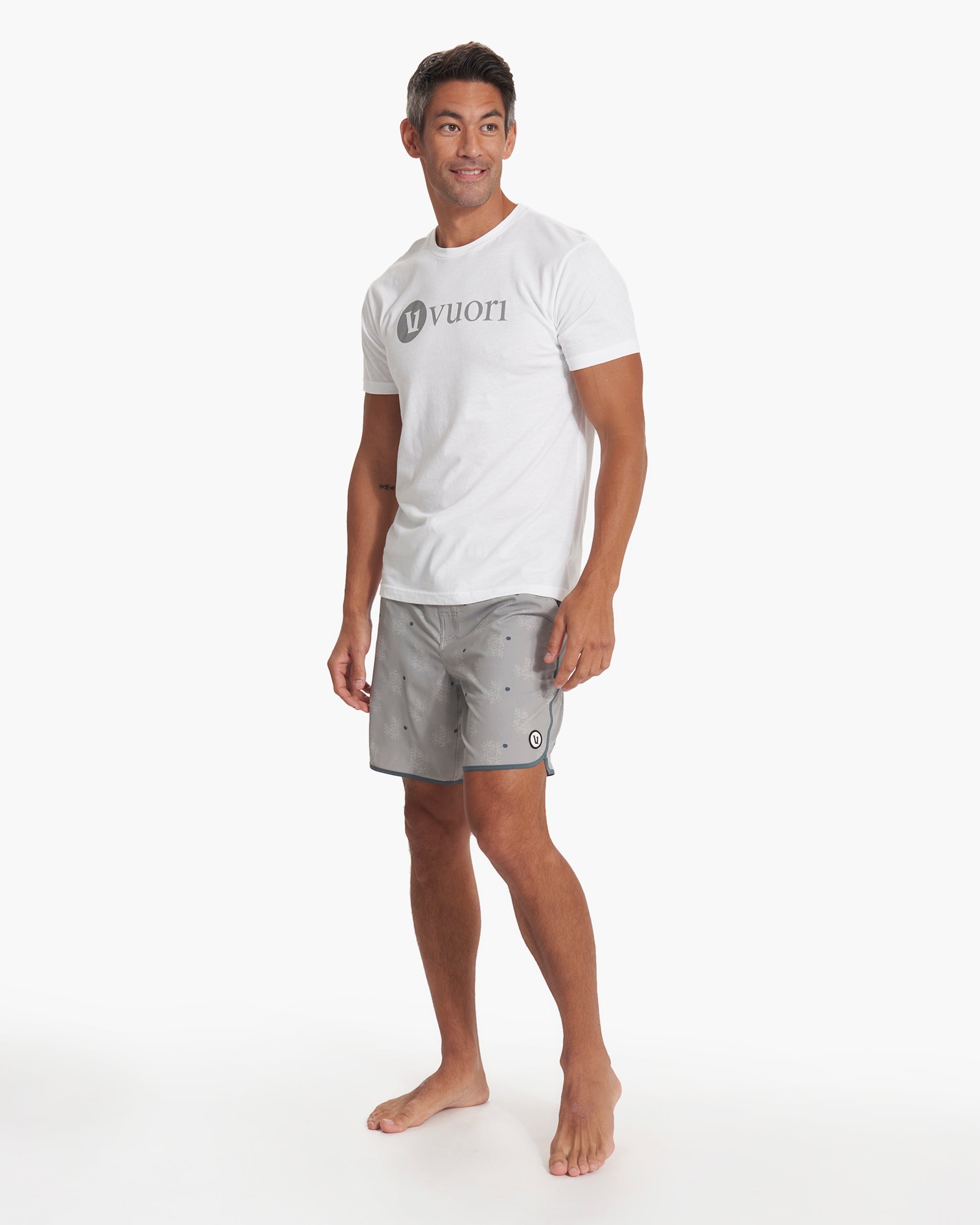 Cruise Boardshort | White Sage Desert Bloom
