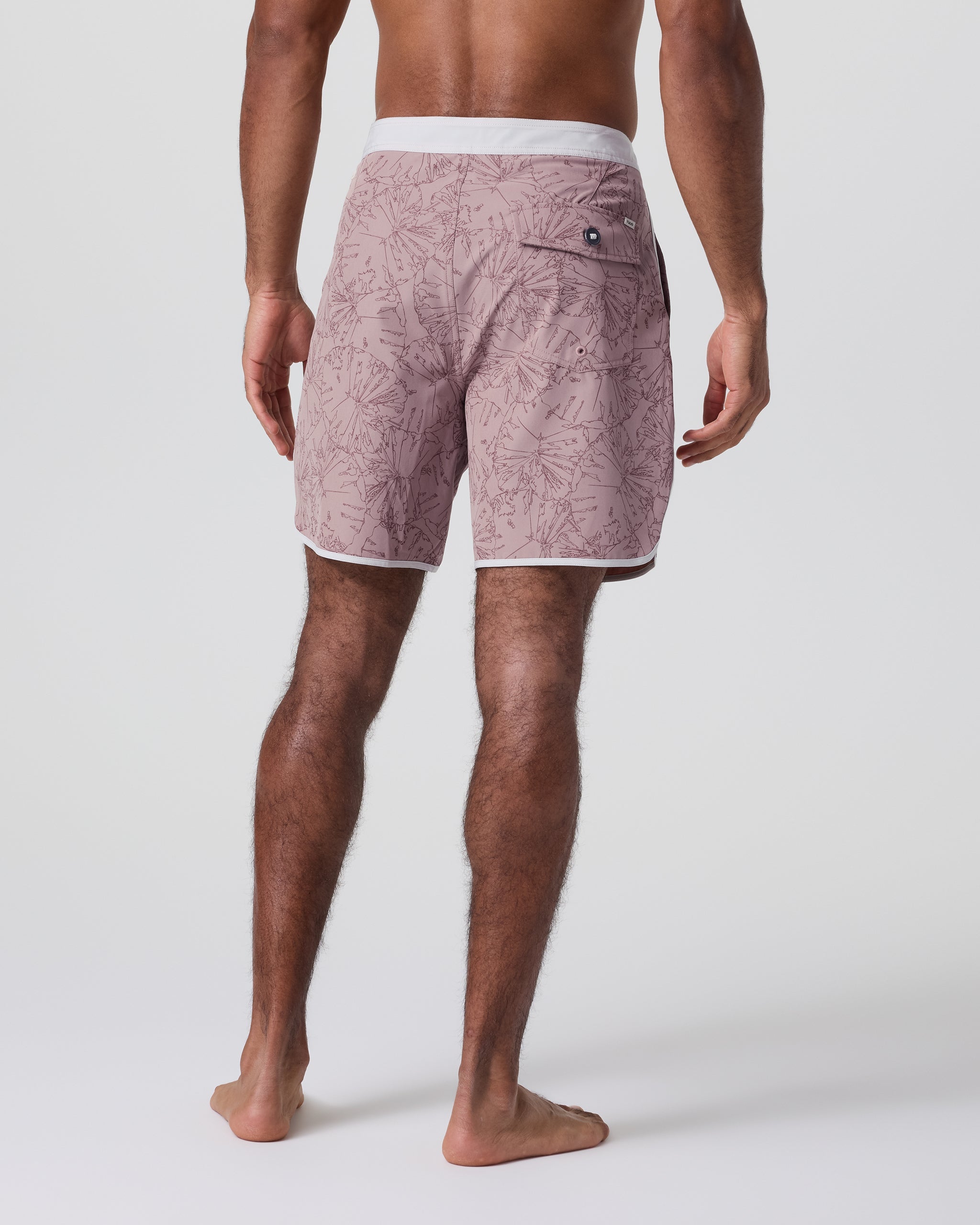 Cruise Boardshort | Zion Rose Water Lily