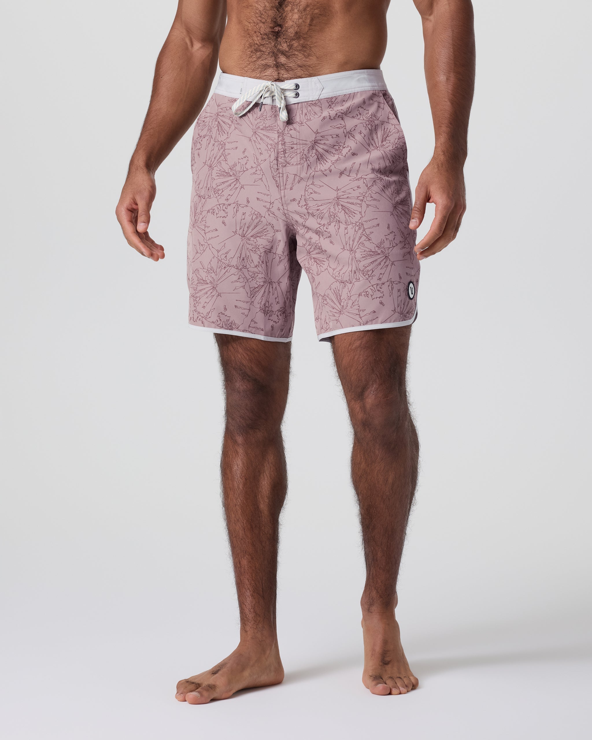 Cruise Boardshort | Zion Rose Water Lily