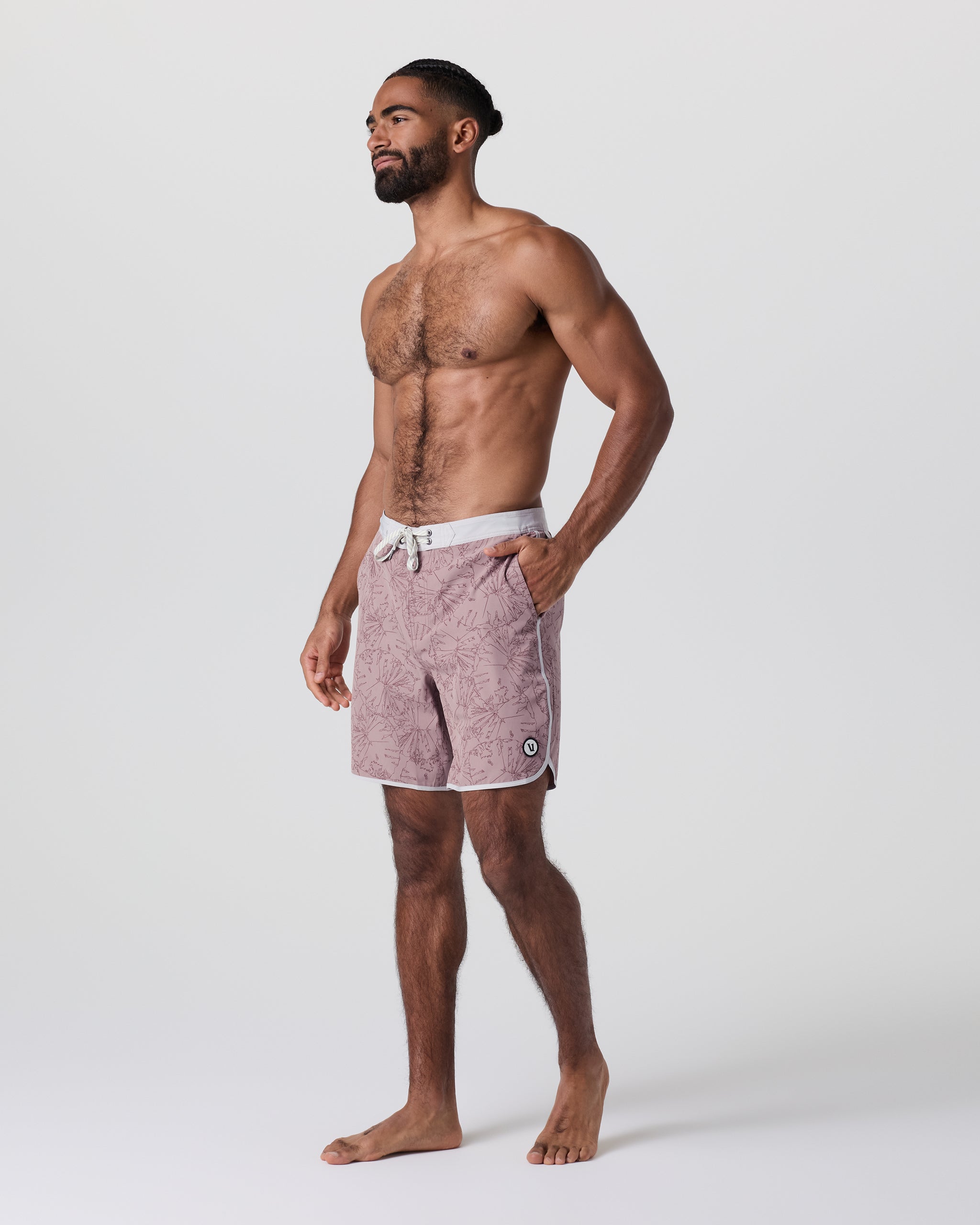 Cruise Boardshort | Zion Rose Water Lily