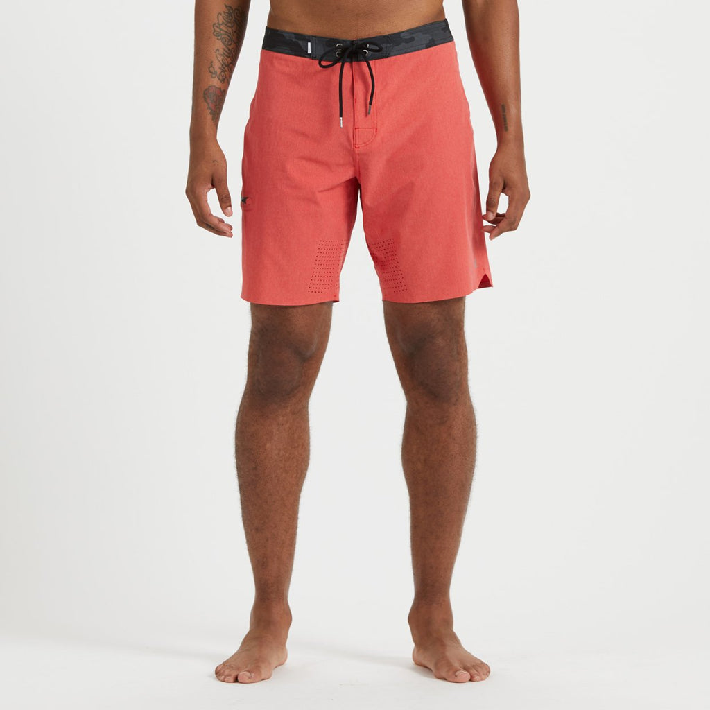 Sonic Seamless Boardshort | Melon Linen Texture