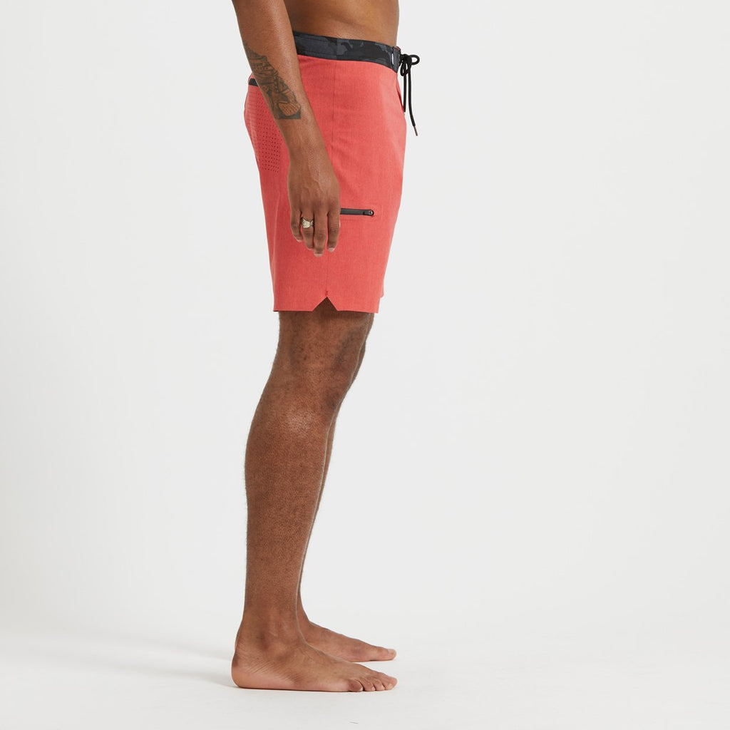 Sonic Seamless Boardshort | Melon Linen Texture
