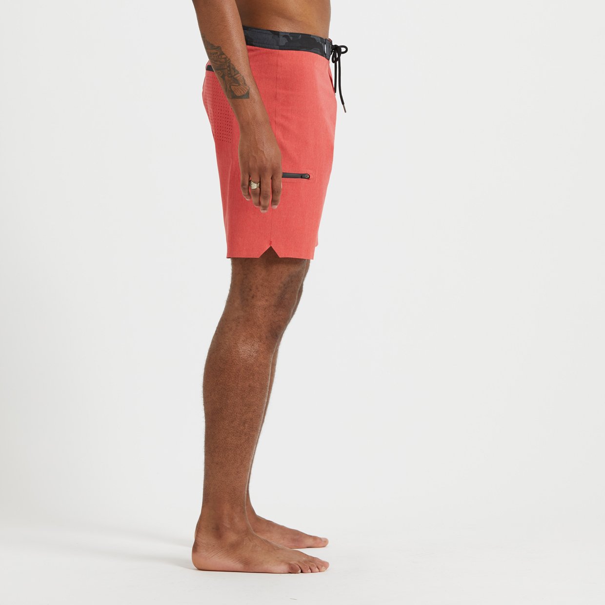Sonic Seamless Boardshort | Melon Linen Texture