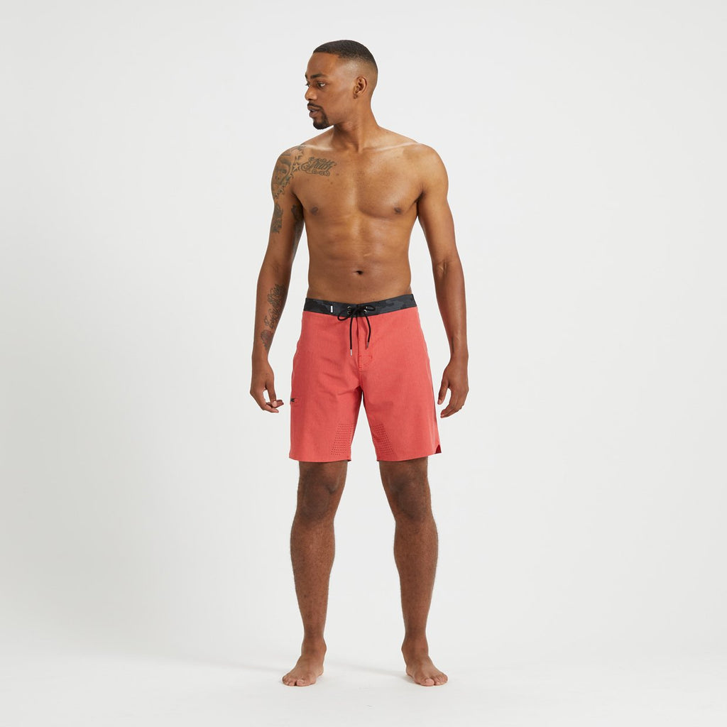 Sonic Seamless Boardshort | Melon Linen Texture