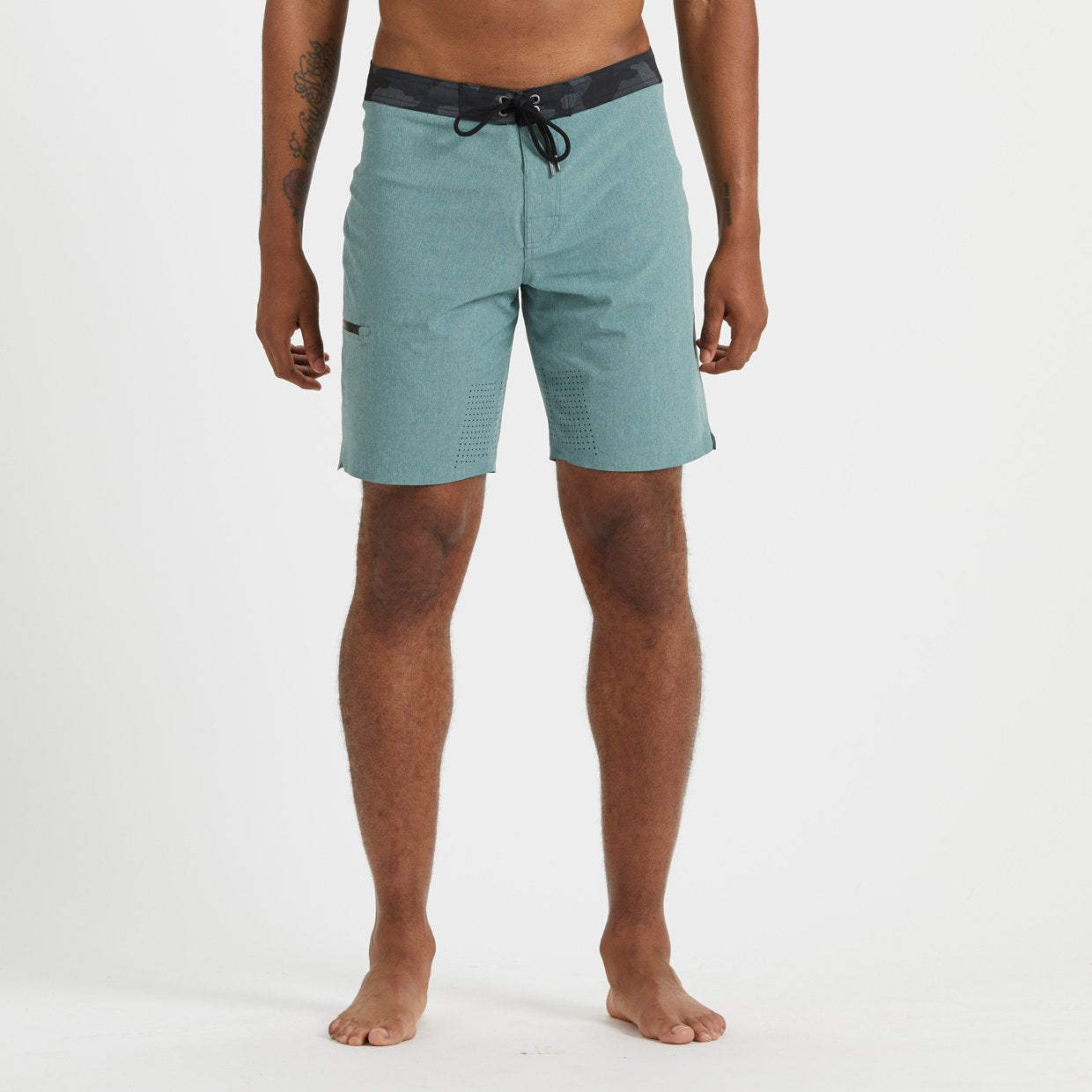 Sonic Seamless Boardshort | Palm Linen Texture