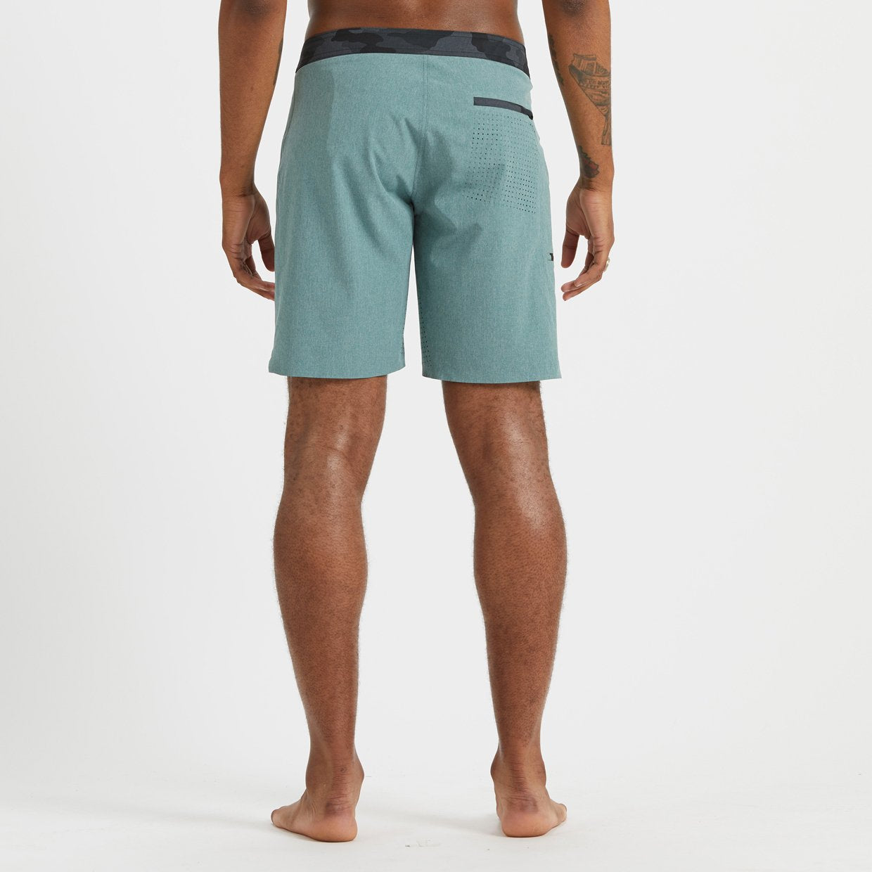 Sonic Seamless Boardshort | Palm Linen Texture