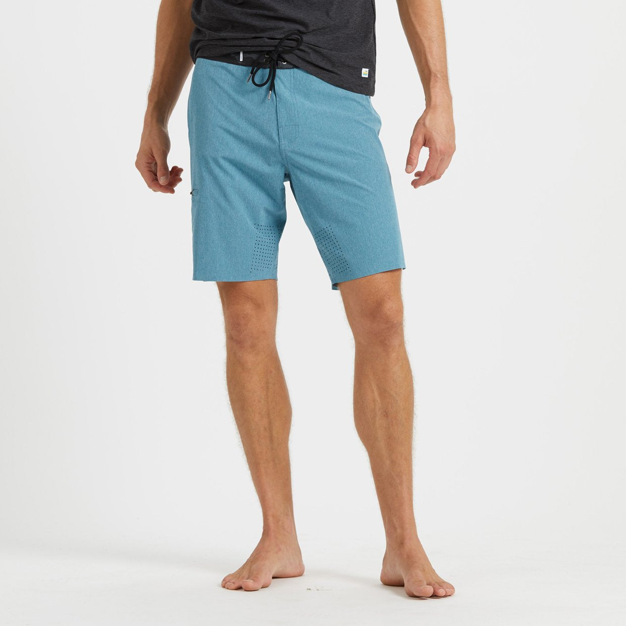 Sonic Seamless Boardshort | Sapphire Linen Texture