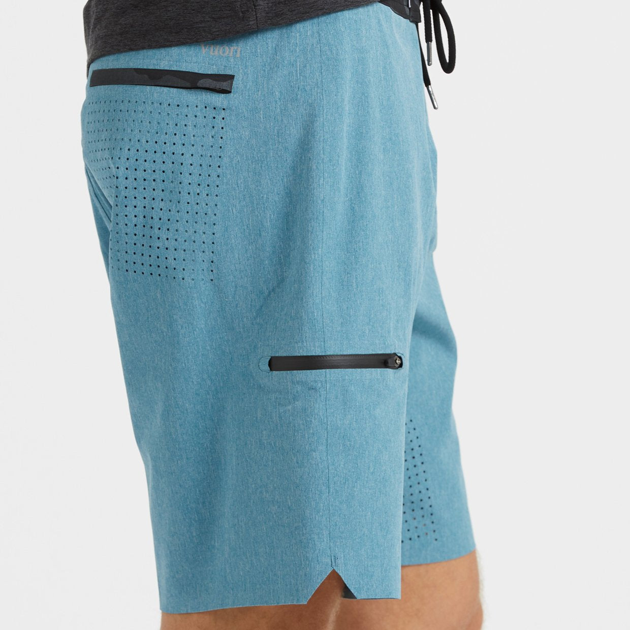 Sonic Seamless Boardshort | Sapphire Linen Texture