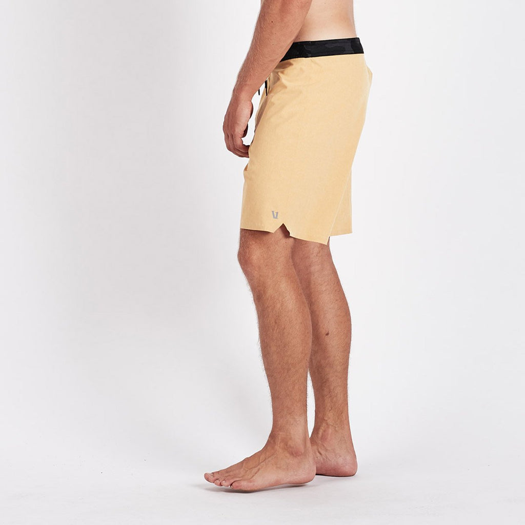 Sonic Seamless Boardshort | Saffron Linen Texture