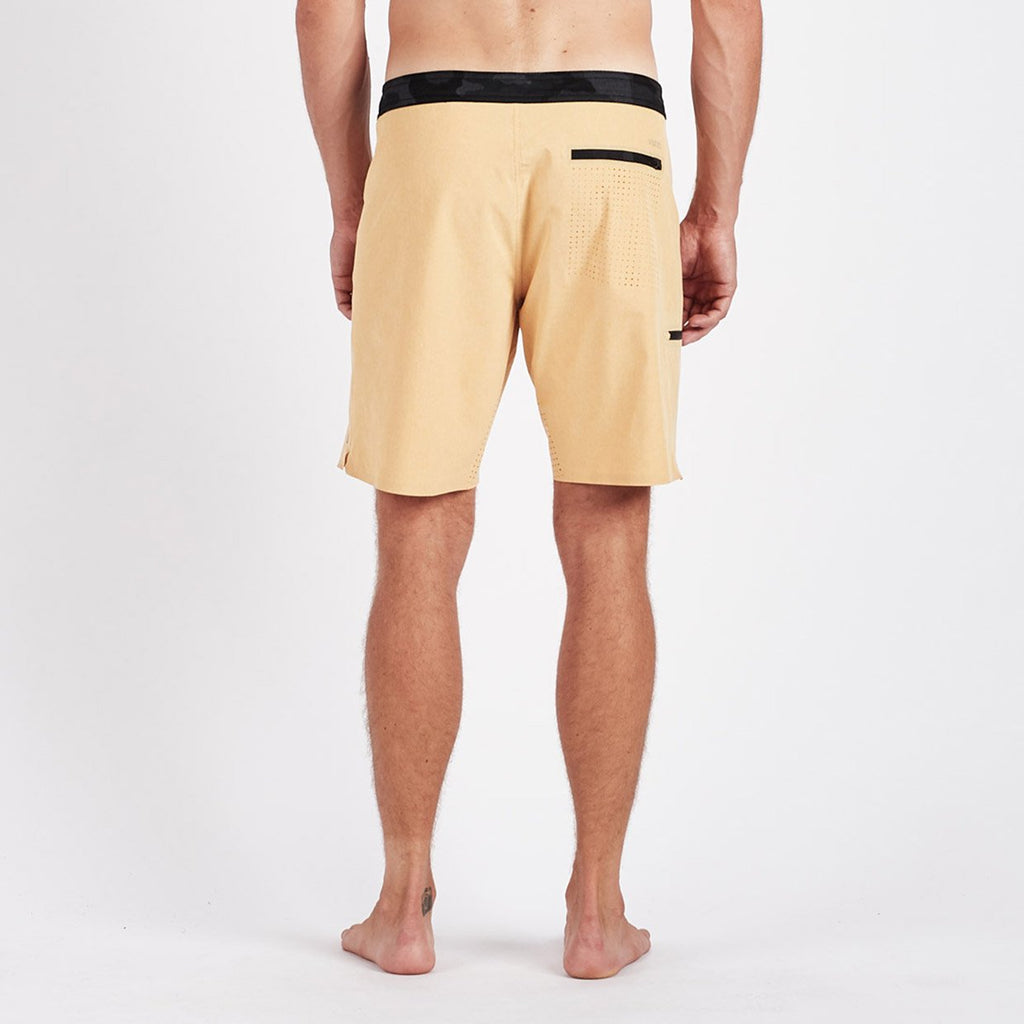 Sonic Seamless Boardshort | Saffron Linen Texture