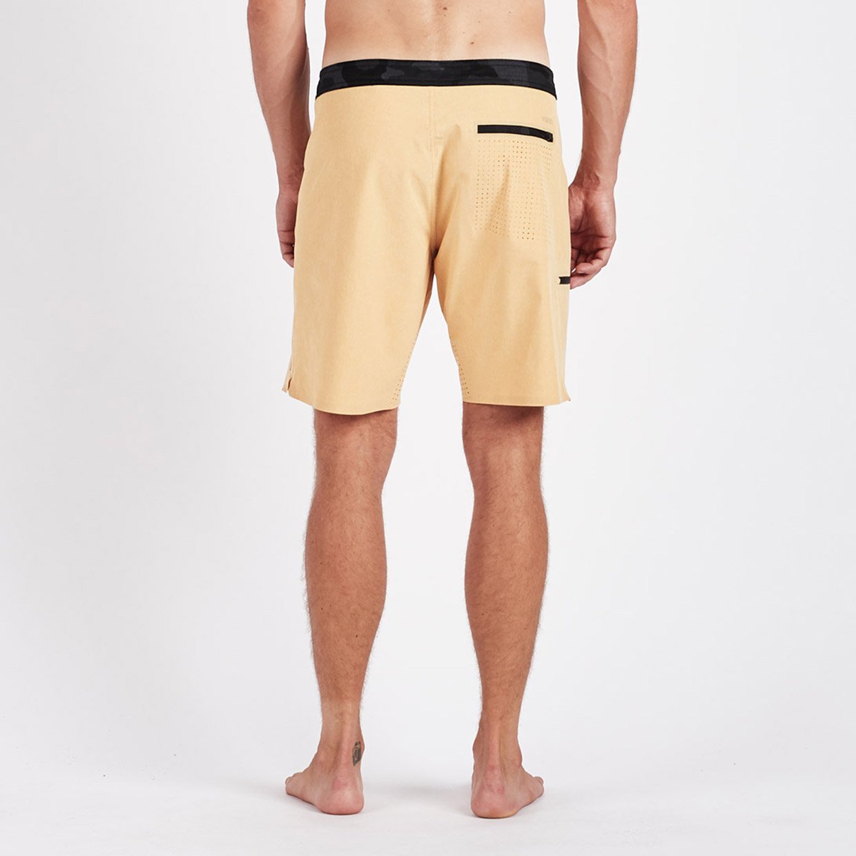 Sonic Seamless Boardshort | Saffron Linen Texture