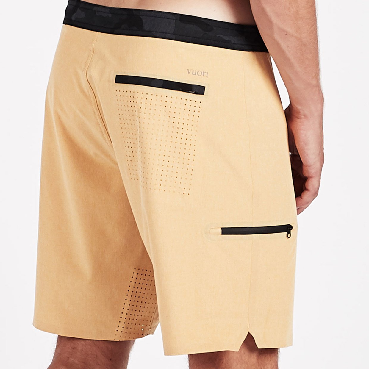 Sonic Seamless Boardshort | Saffron Linen Texture