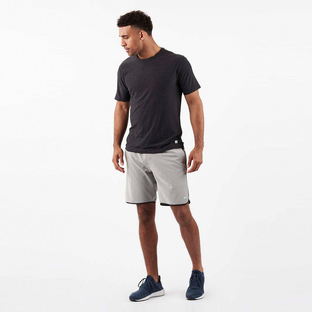 Banks Short | Engineered Grey Stripe