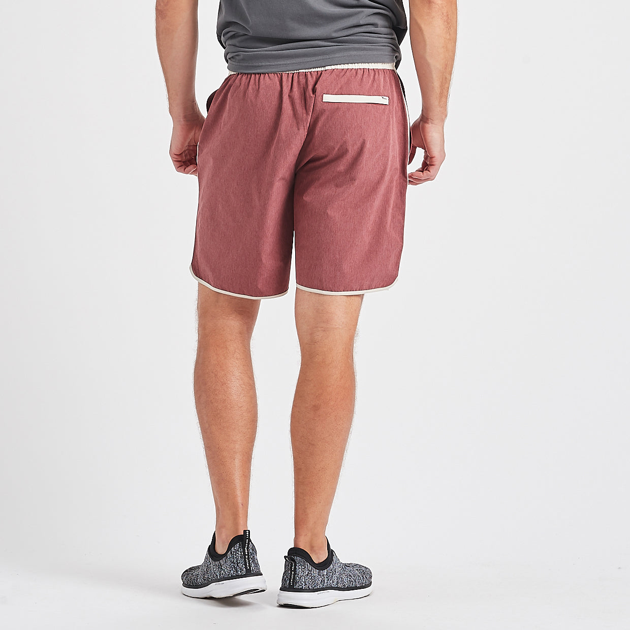 Banks Short | Amber Linen Texture