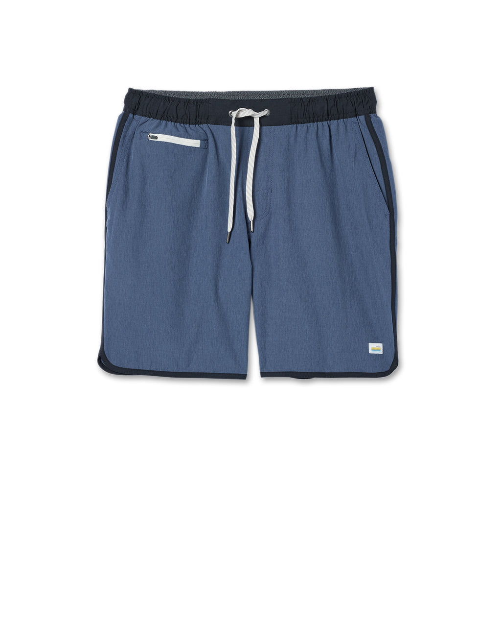 Banks Short | Azure Linen Texture