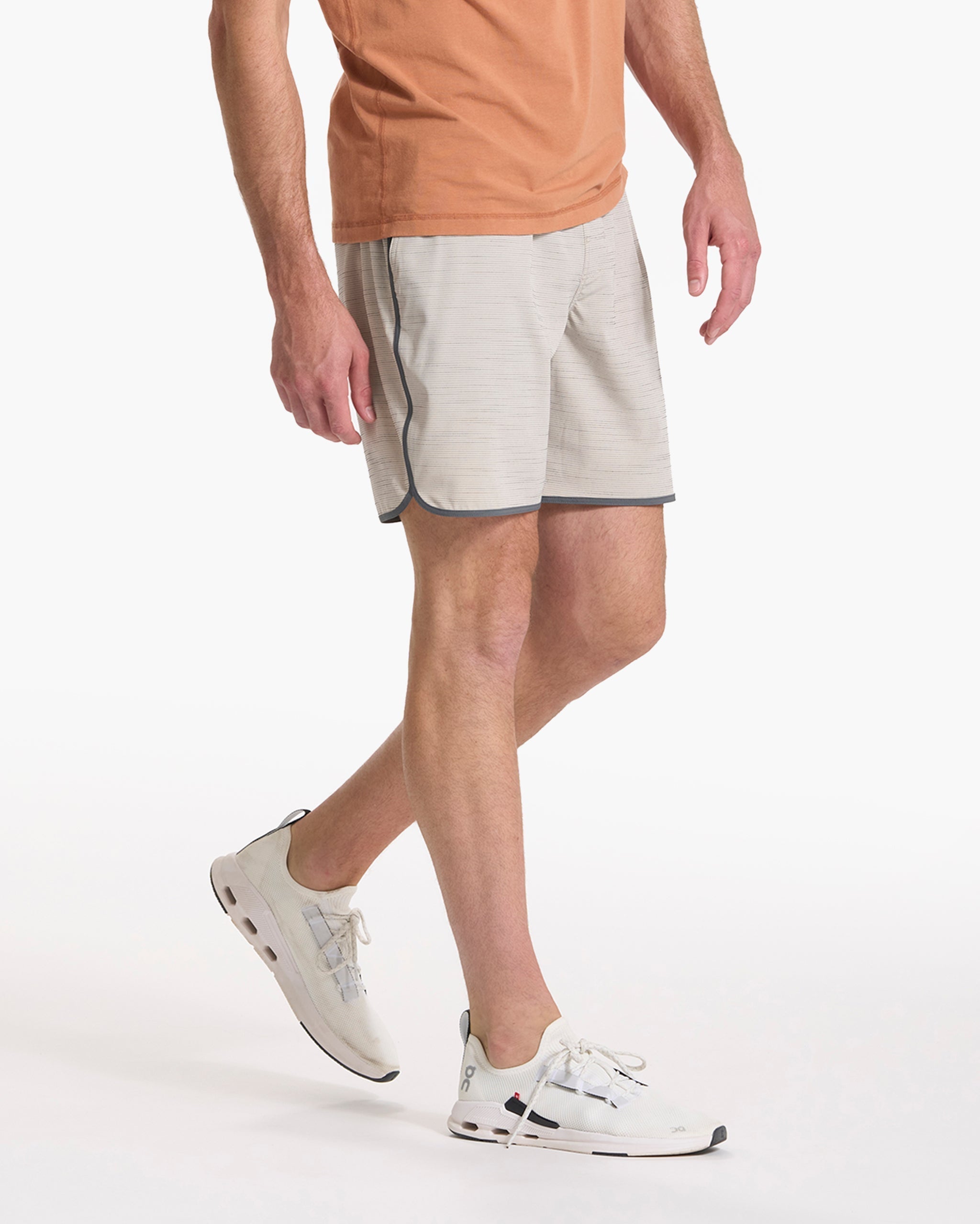 Banks Short | Beachsand Slub Stripe