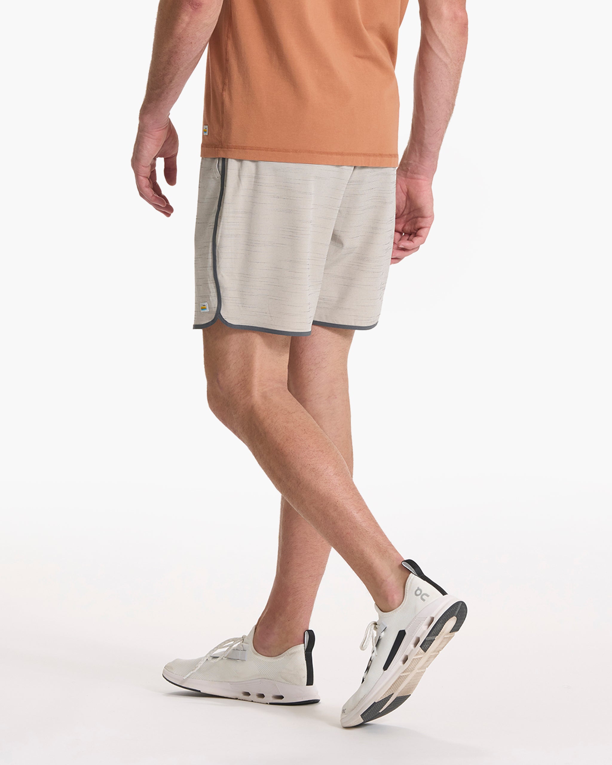 Banks Short | Beachsand Slub Stripe