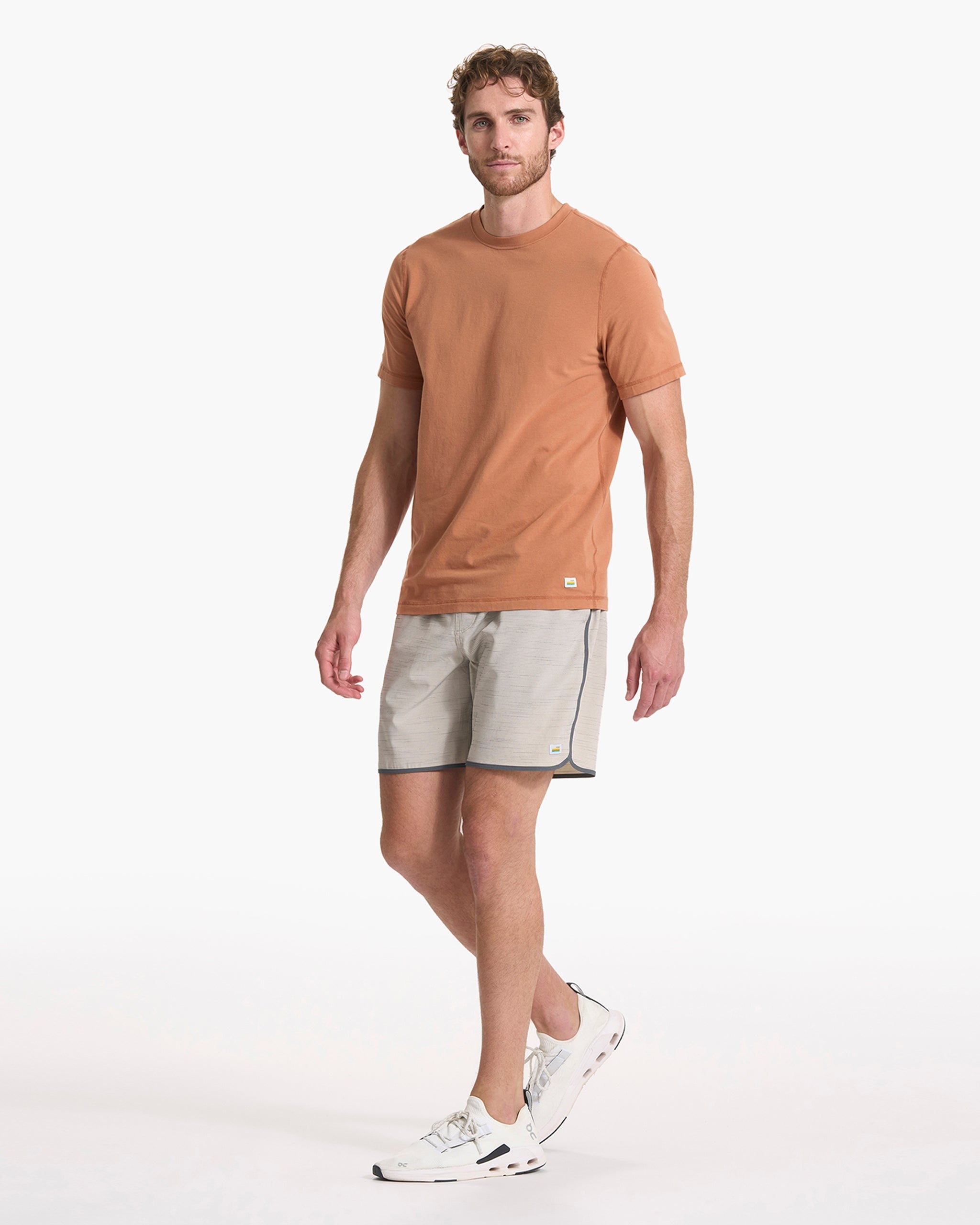 Banks Short | Beachsand Slub Stripe
