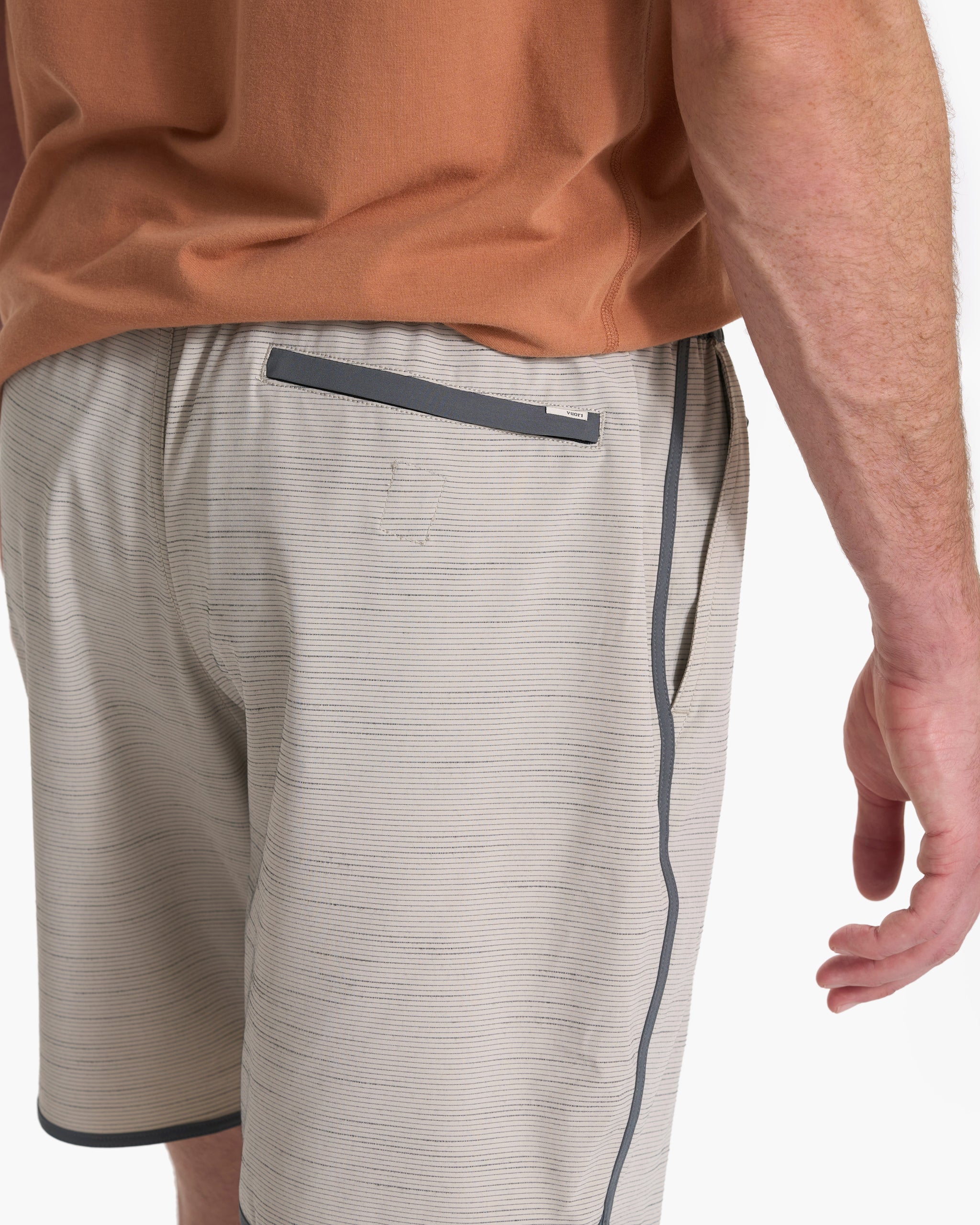 Banks Short | Beachsand Slub Stripe