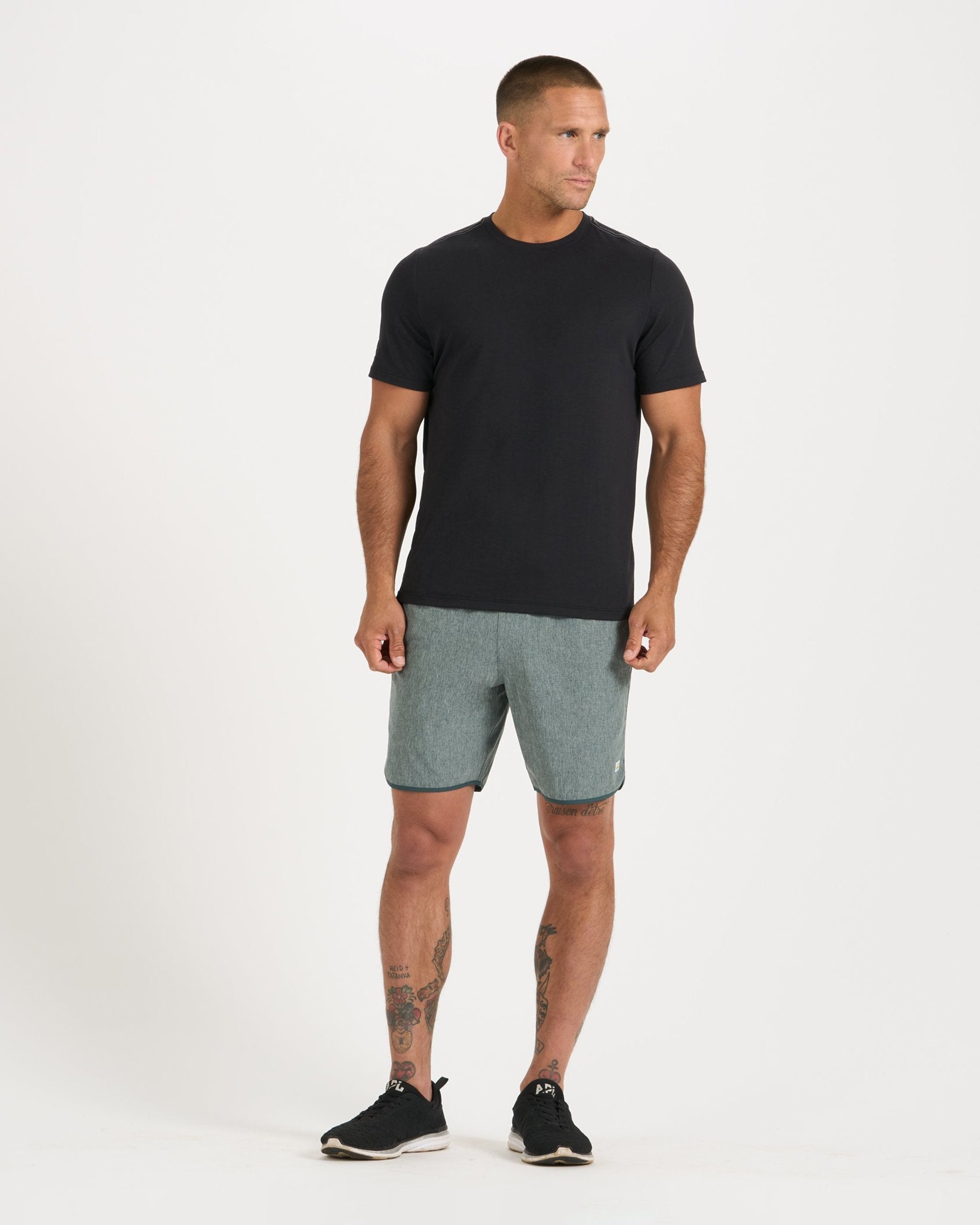 Banks Short | Beryl Linen Texture