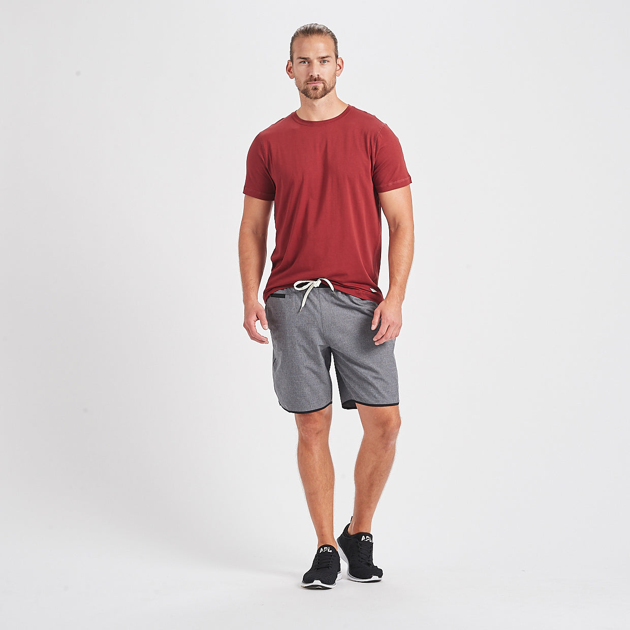 Banks Short | Charcoal Texture