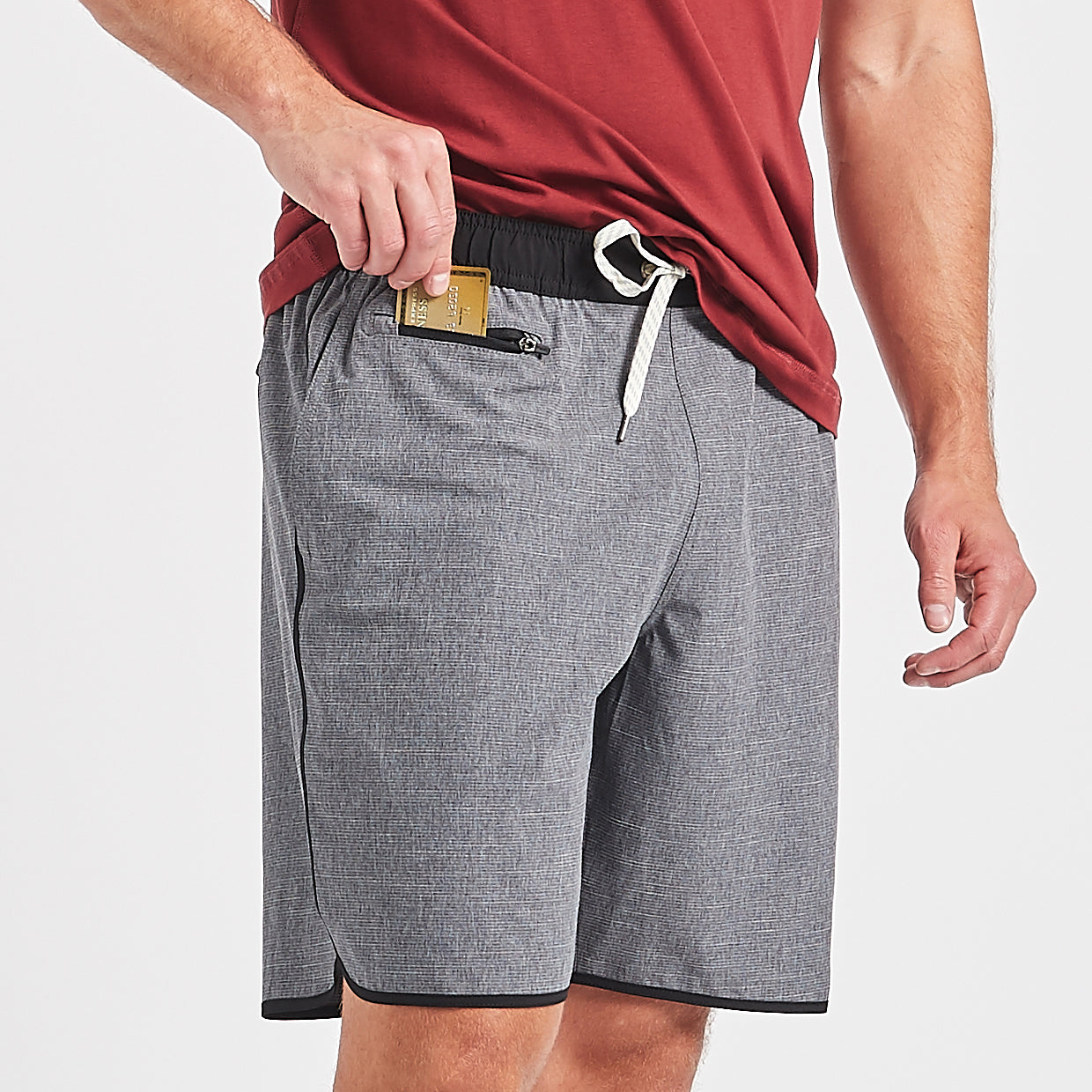 Banks Short | Charcoal Texture