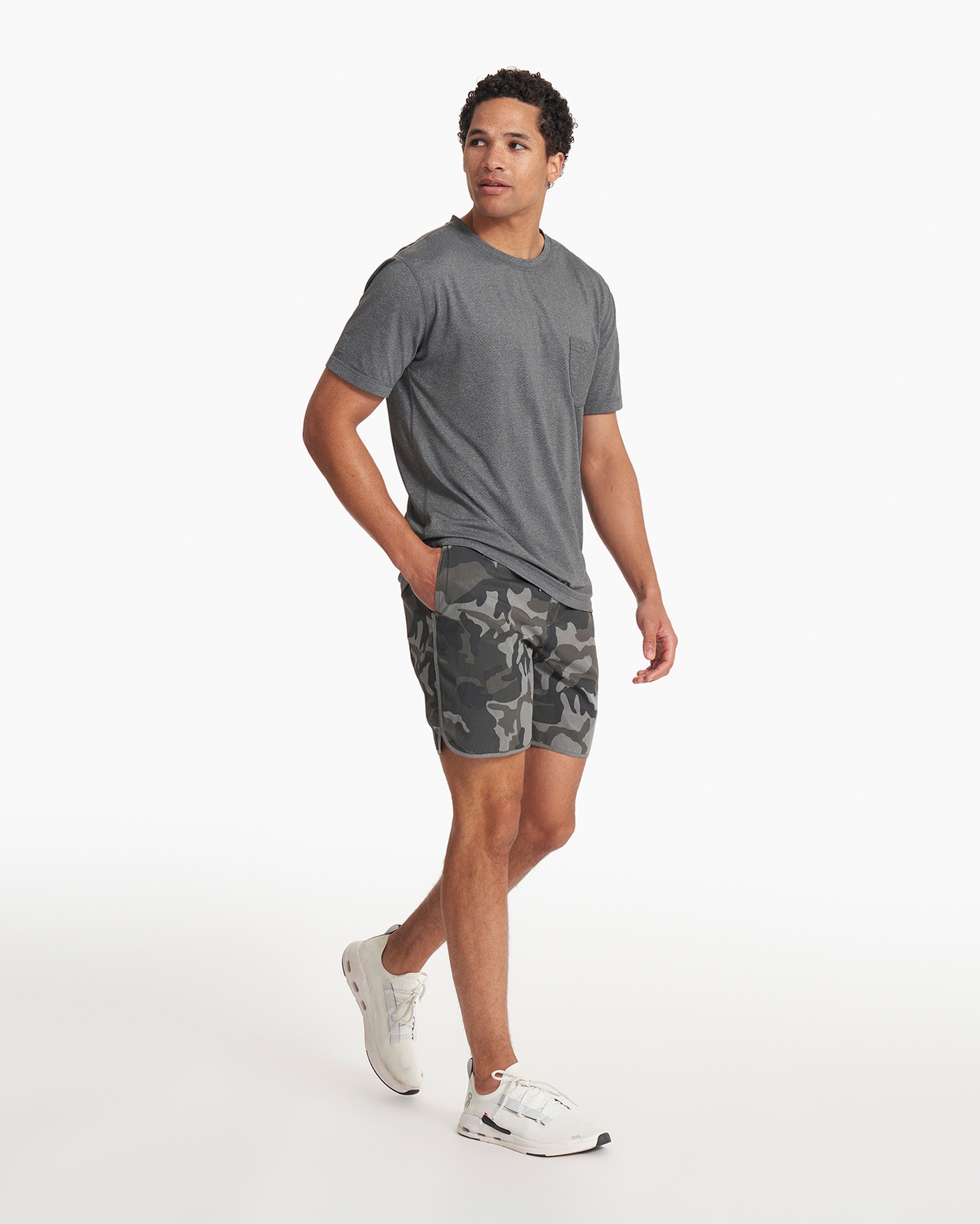 Banks Short | Grey Camo