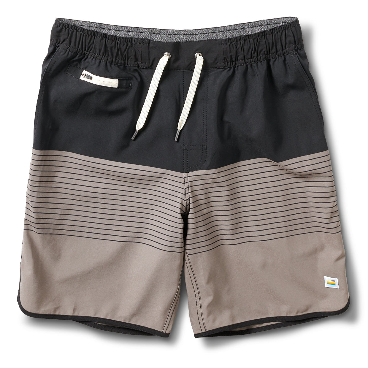 Banks Short | Cocoa Stripe