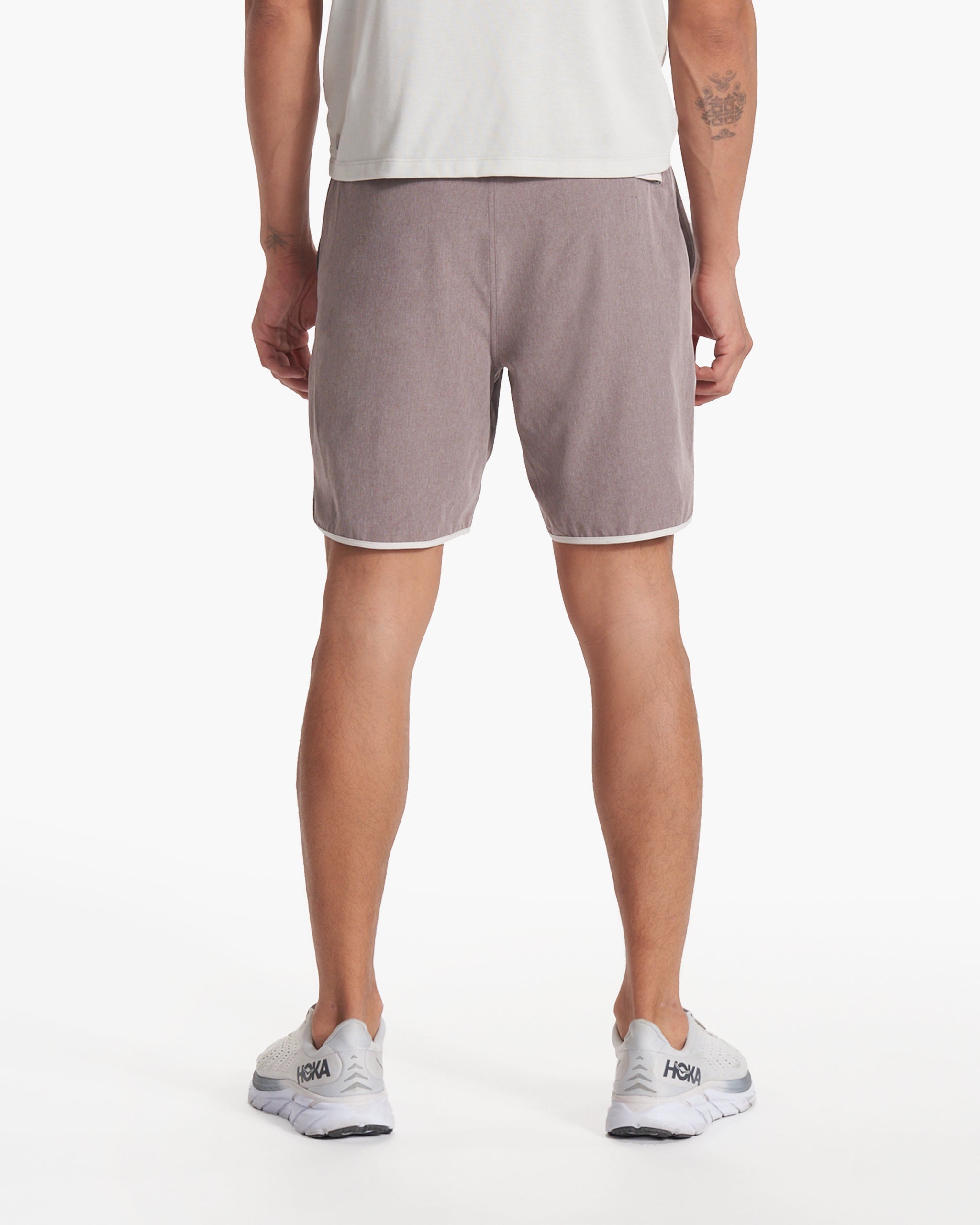 Banks Short | Hazel Linen Texture