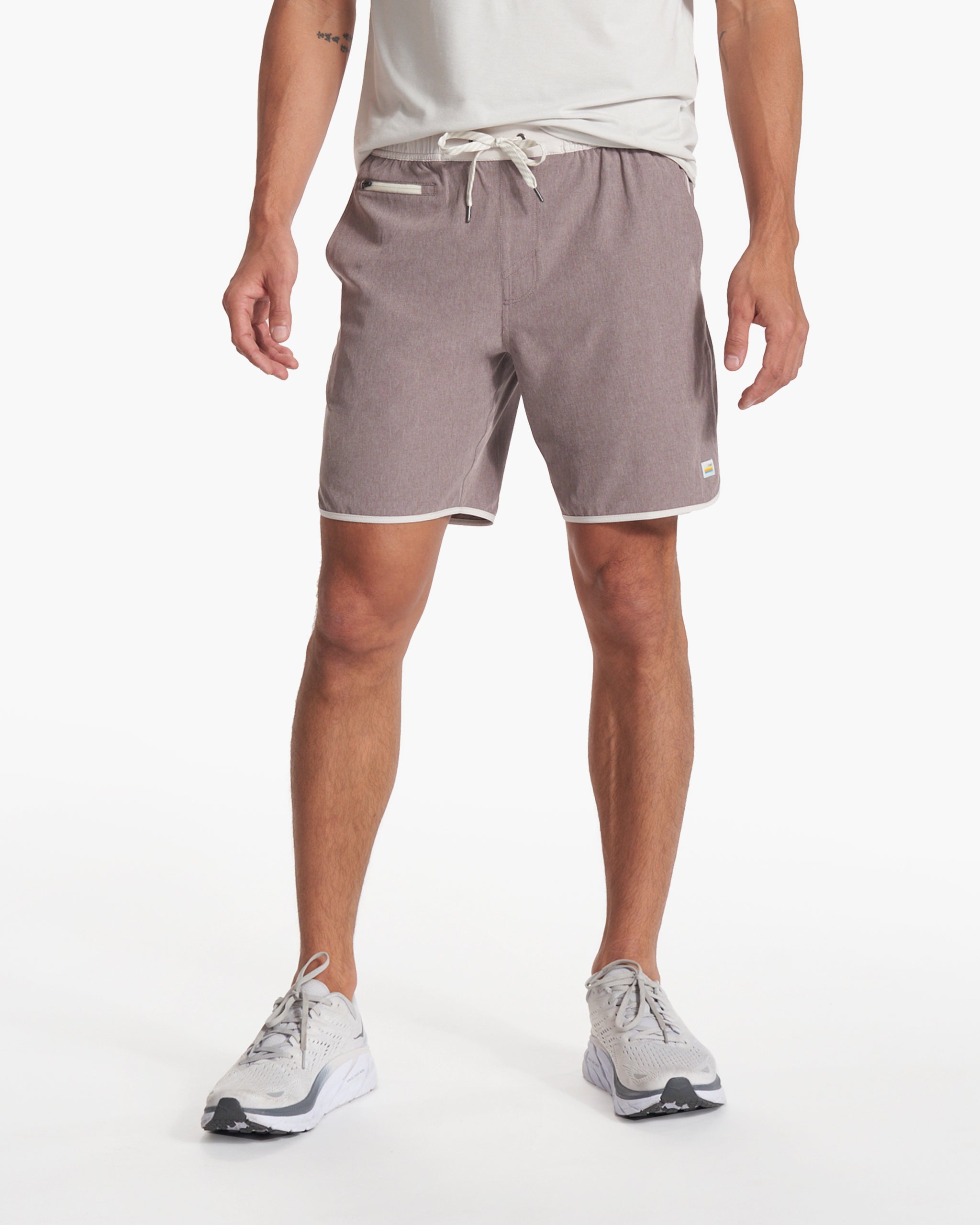 Banks Short | Hazel Linen Texture