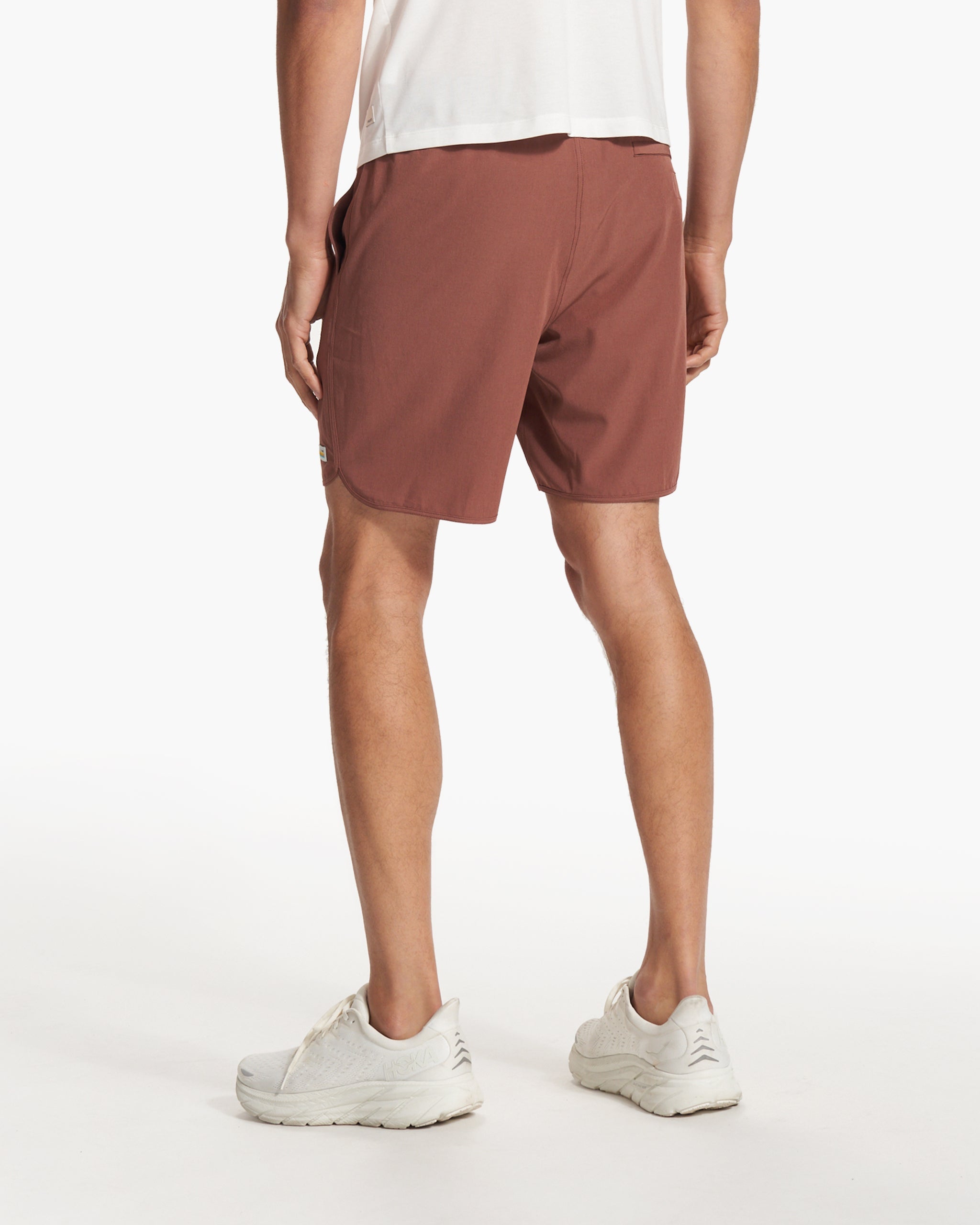 Banks Short | Hazelnut Linen Texture