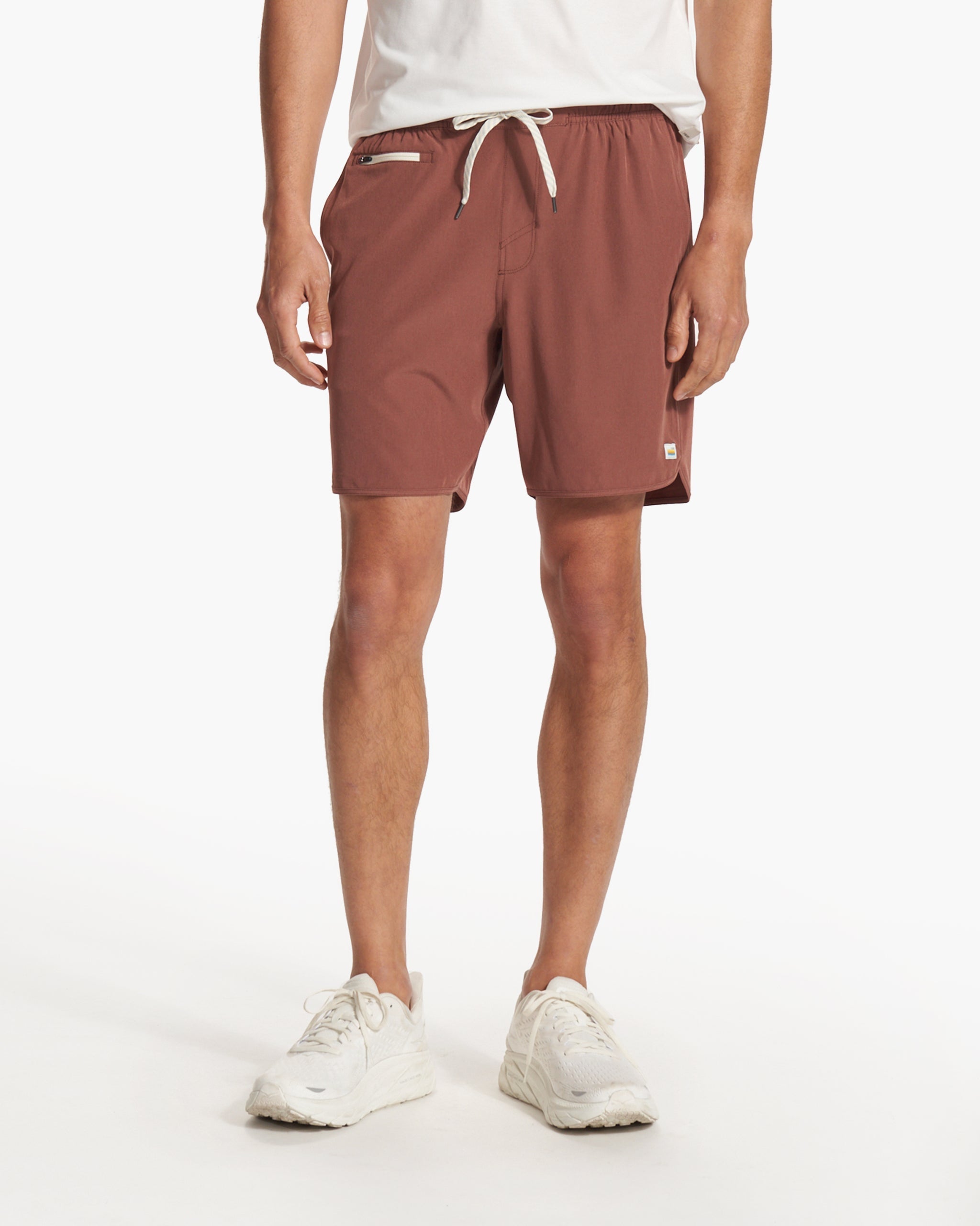 Banks Short | Hazelnut Linen Texture