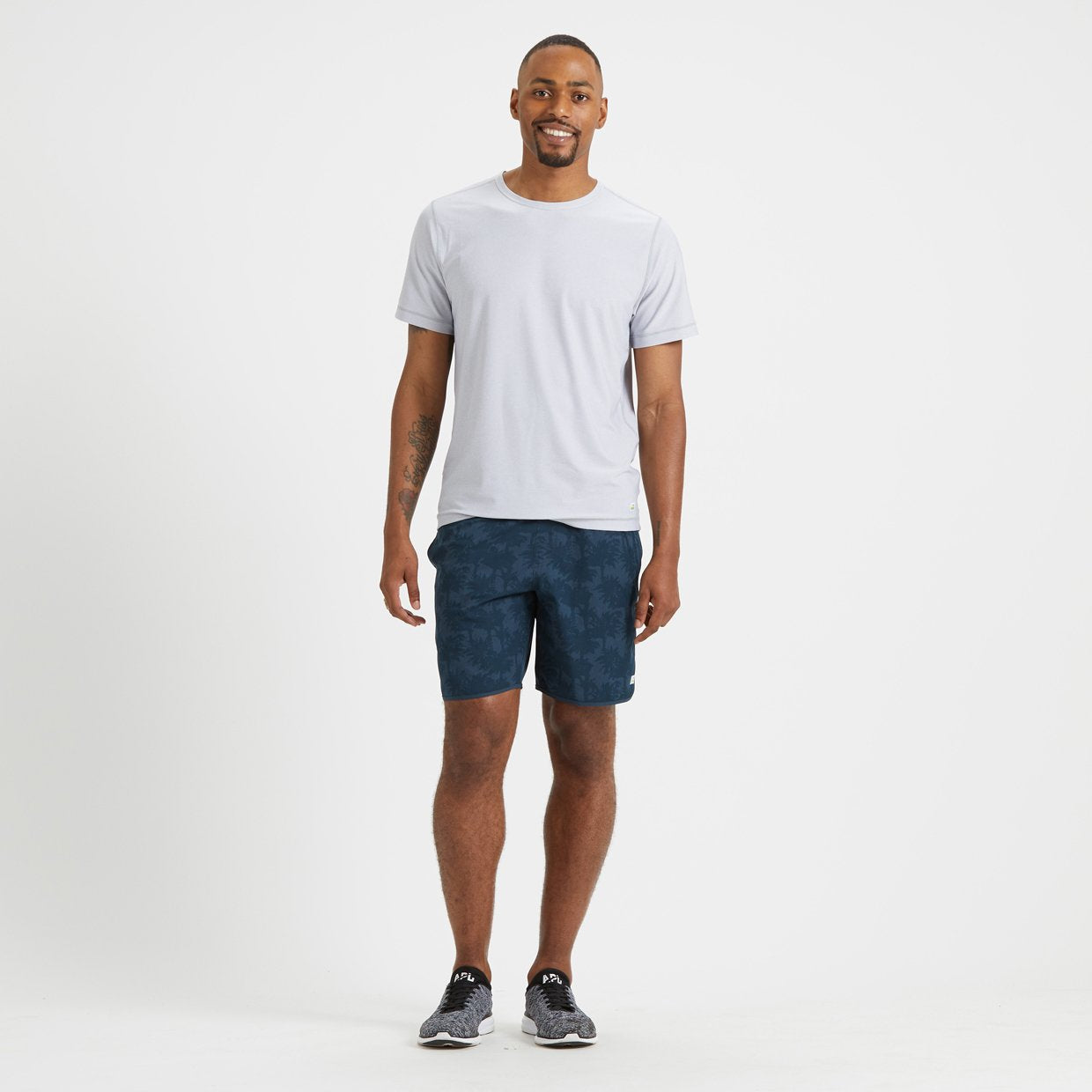 Banks Short | Indigo Multi Palm