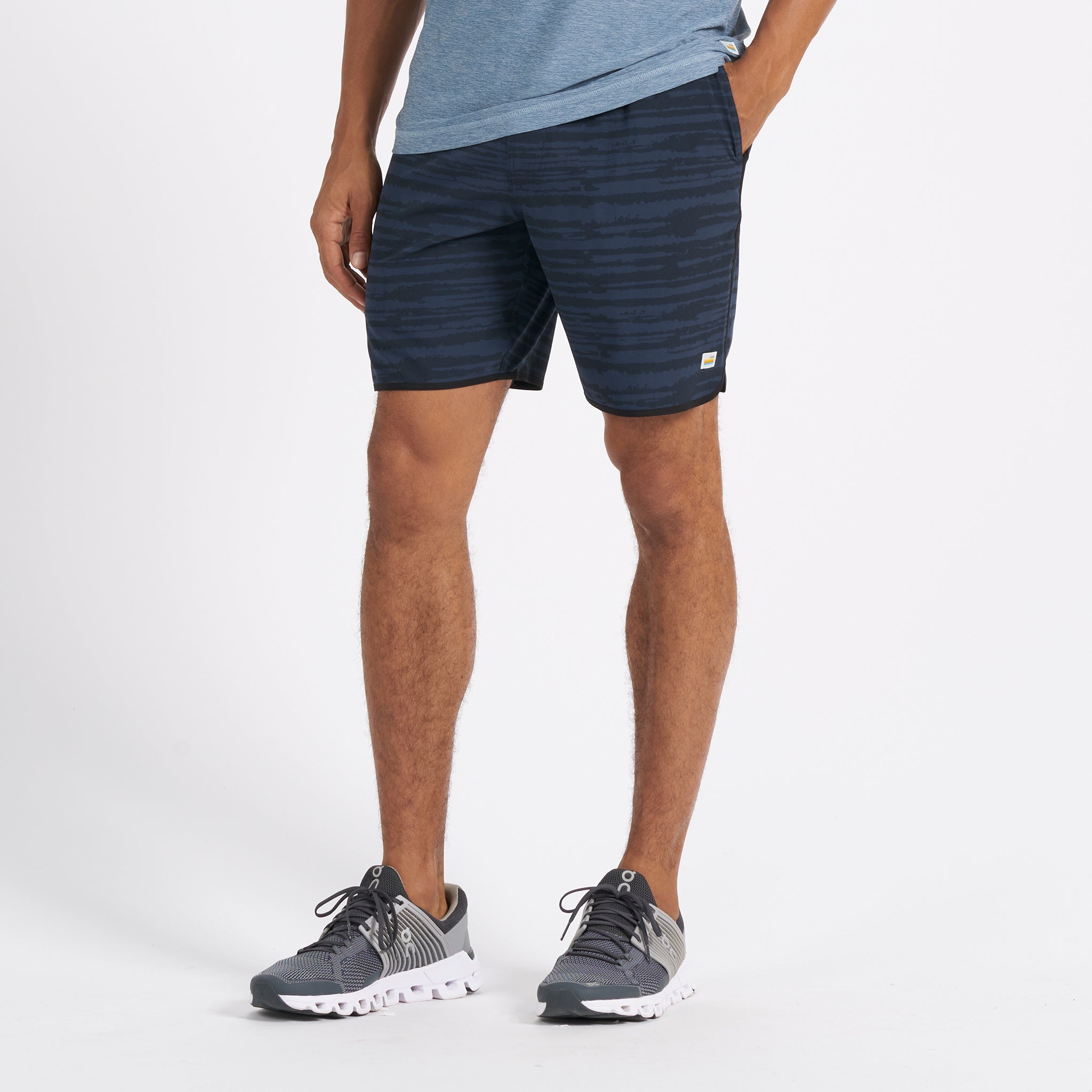 Banks Short | Ink Tie Dye Stripe