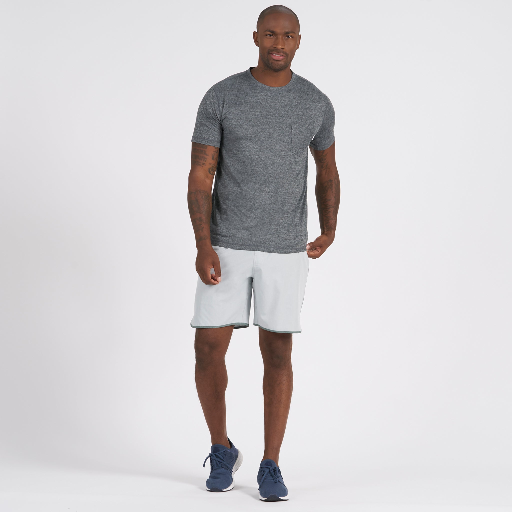 Banks Short | Mineral Linen Texture