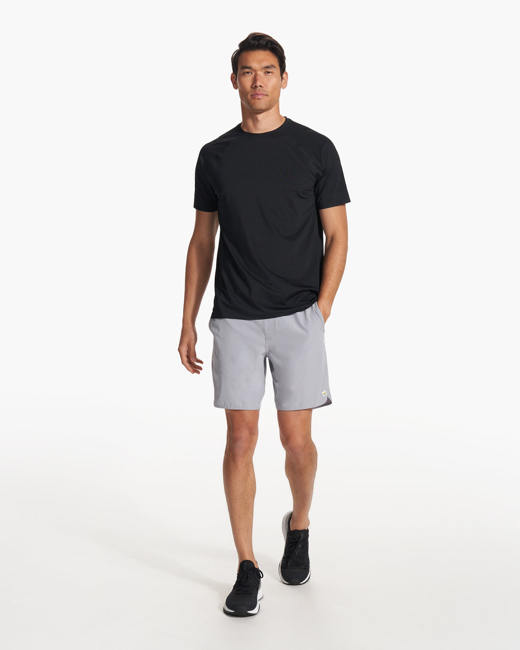 Banks Short | Marble Linen Texture