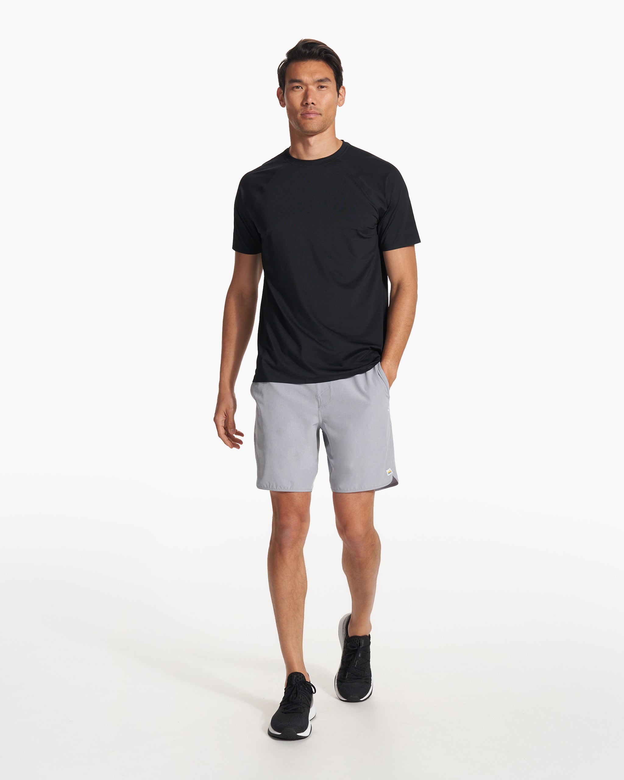 Banks Short | Marble Linen Texture