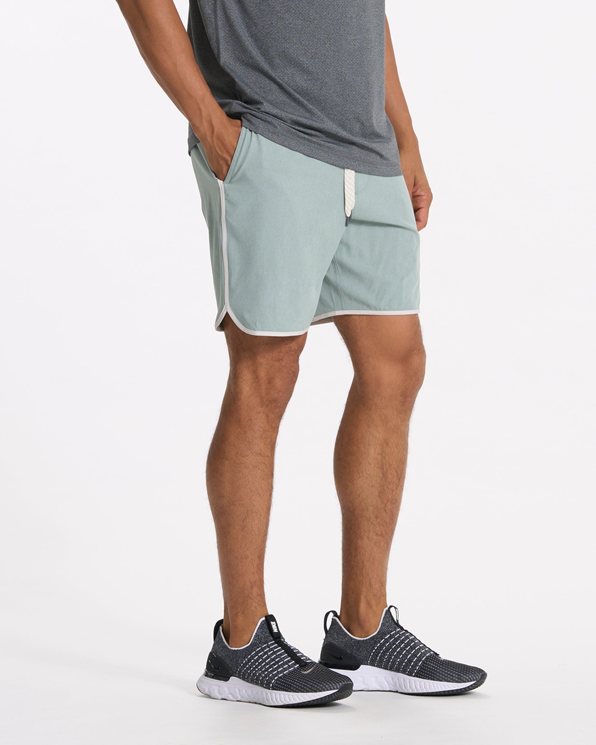 Banks Short | Neptune Linen Texture