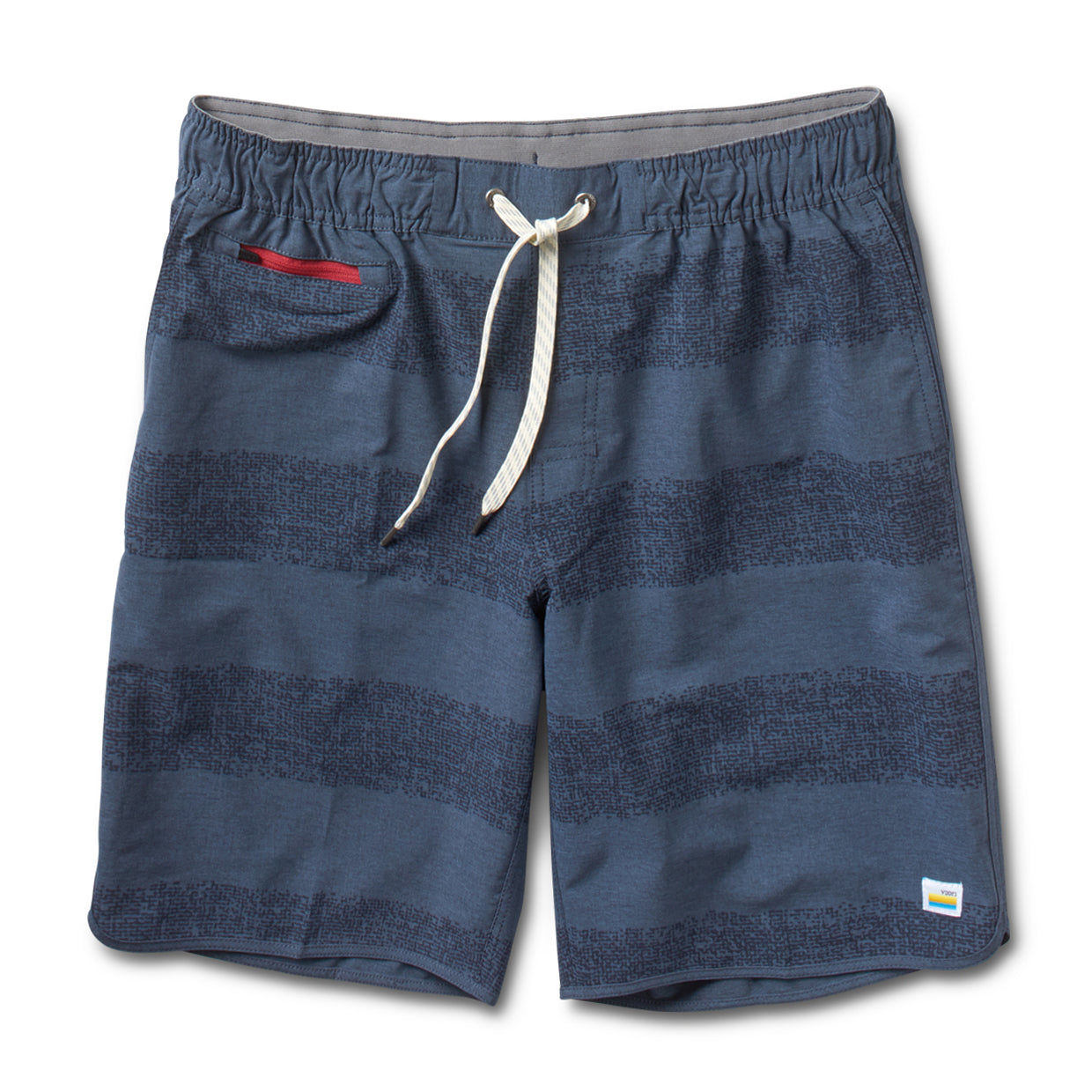 Banks Short | Navy Texture Stripe