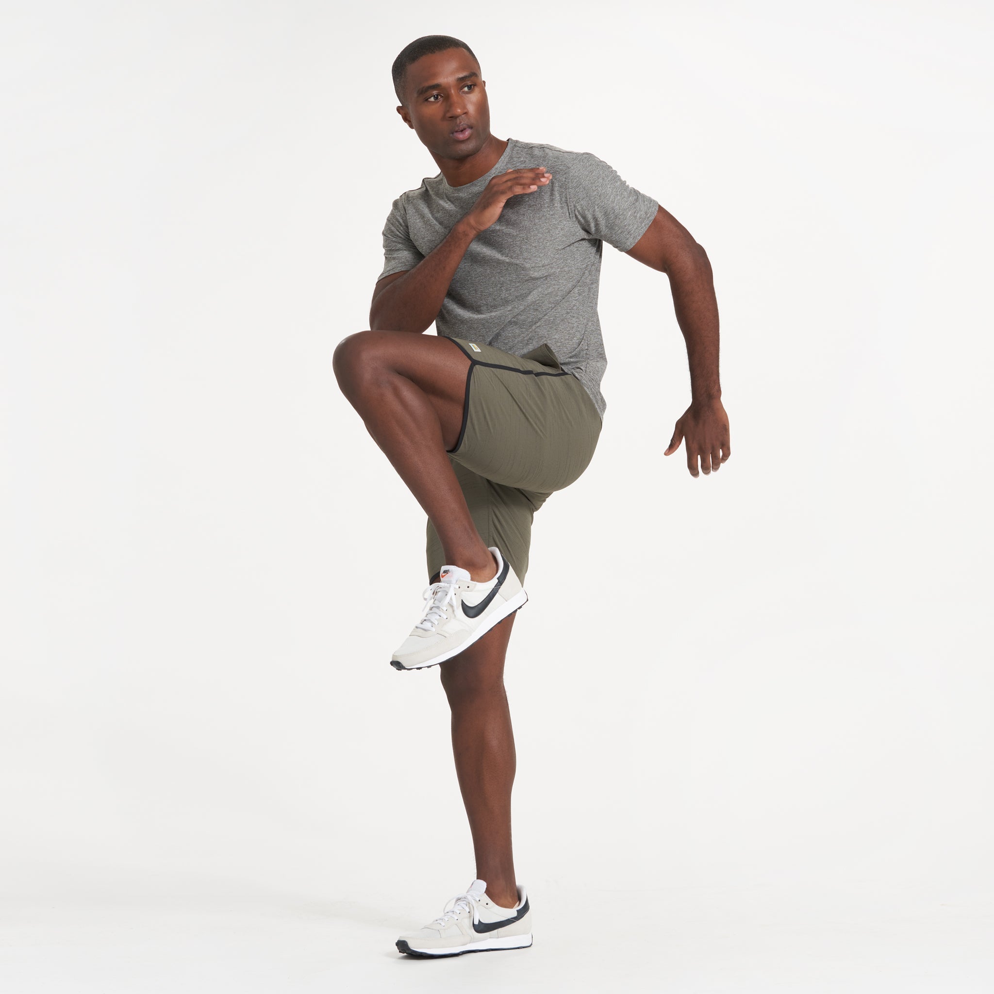 Banks Short | Oregano Slub Stripe