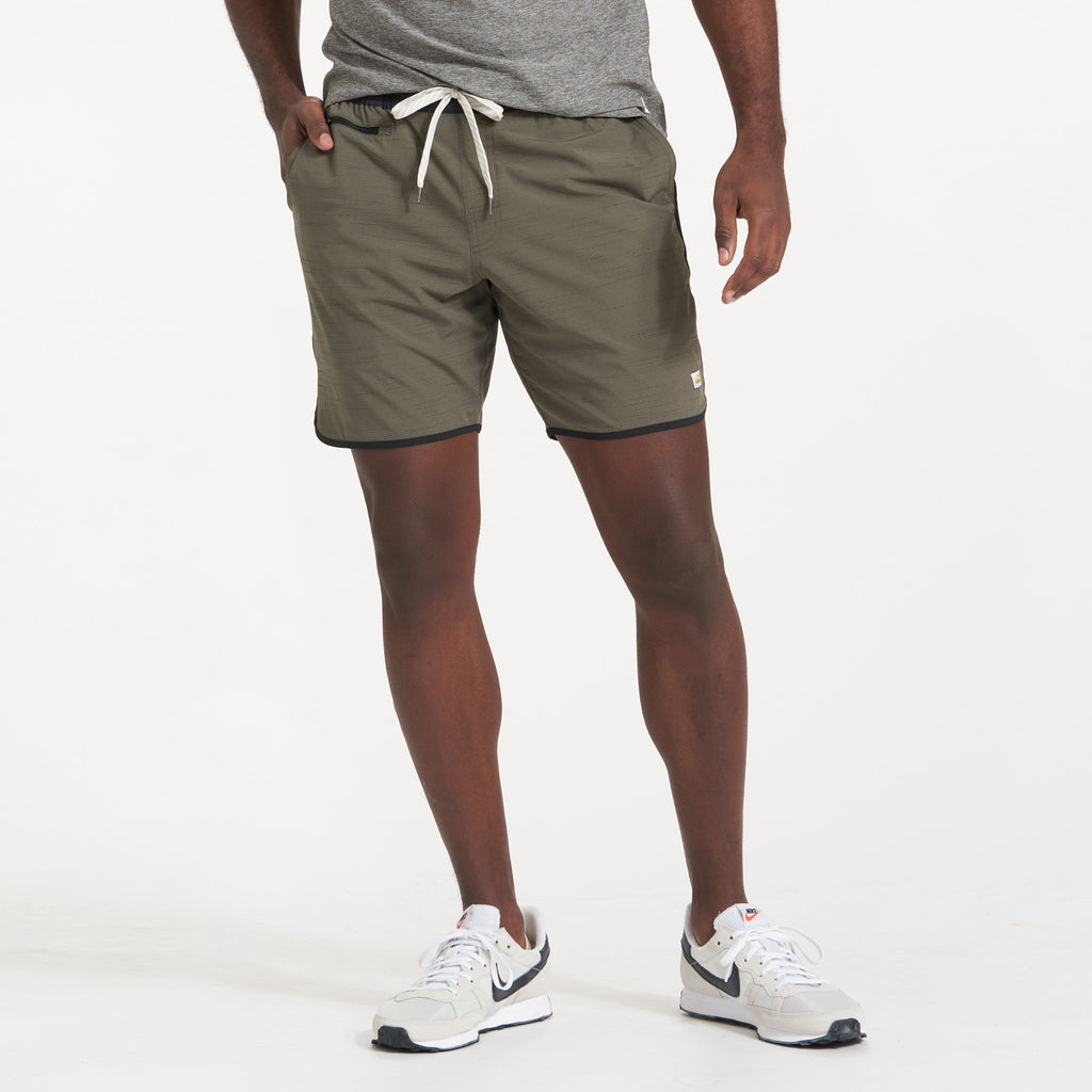Banks Short | Oregano Slub Stripe