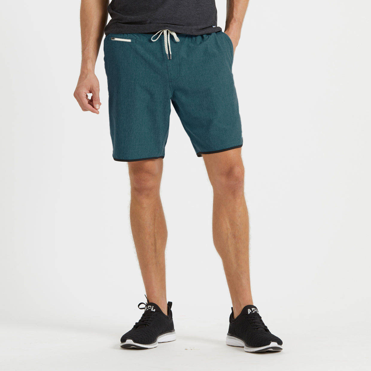 Banks Short | Palm Linen Texture