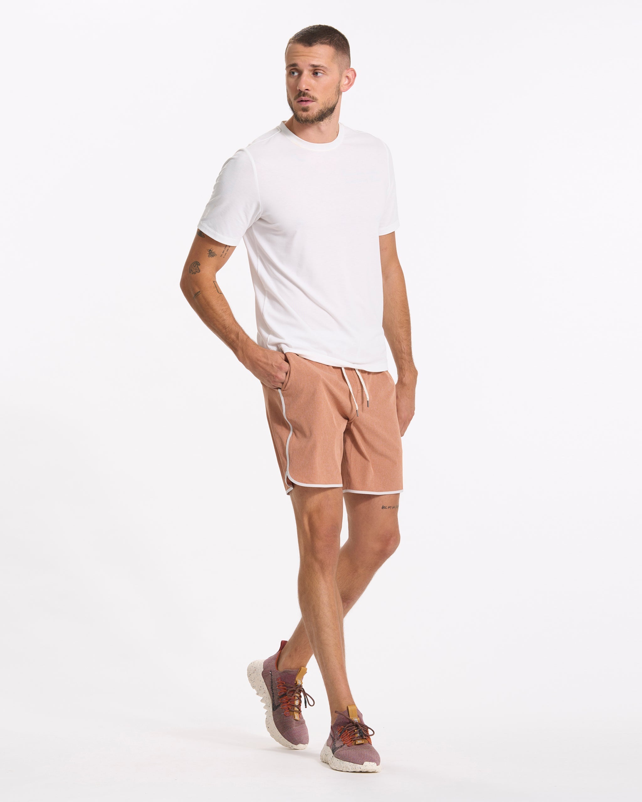 Banks Short | Palo Santo Linen Texture