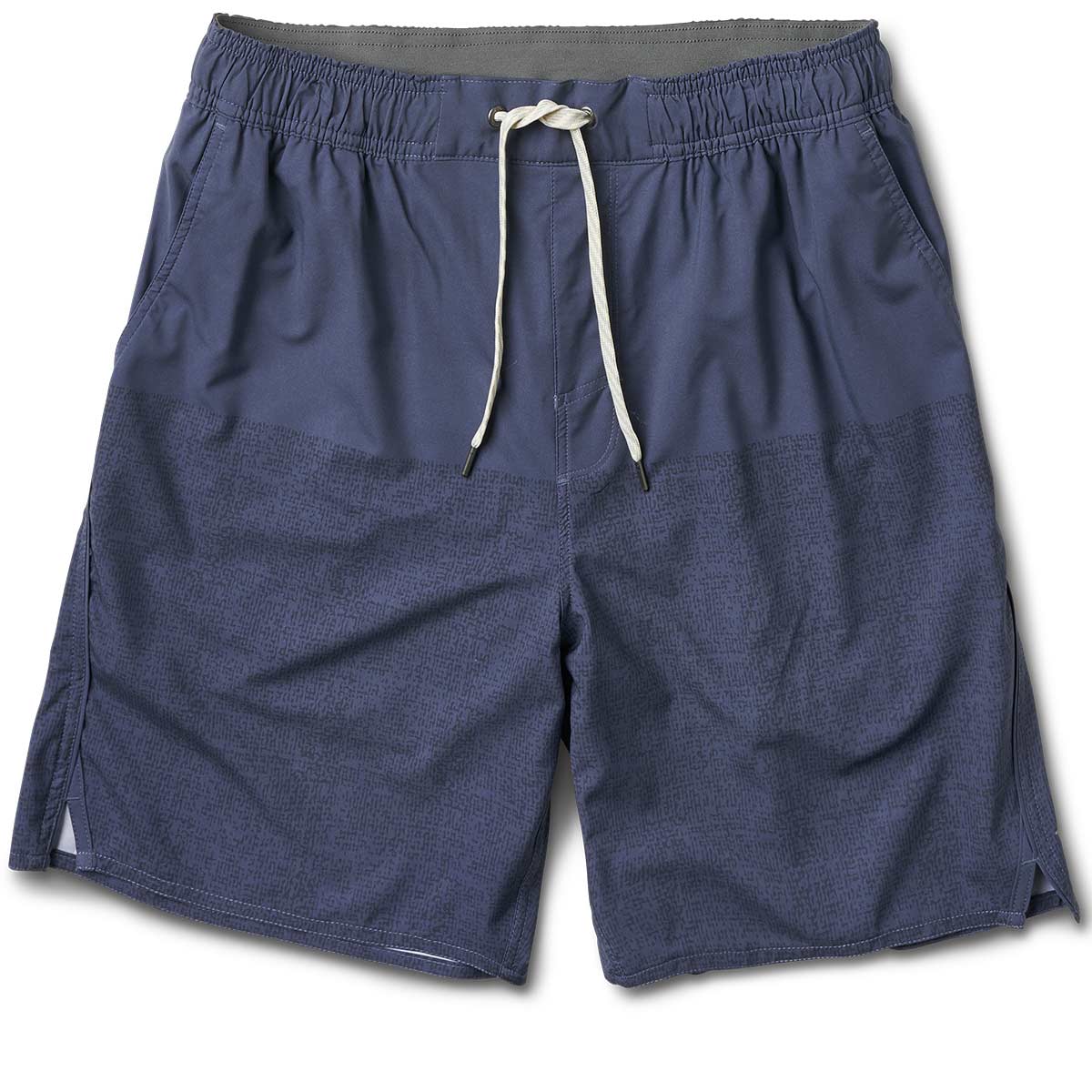 Trail Short | Navy Texture Block