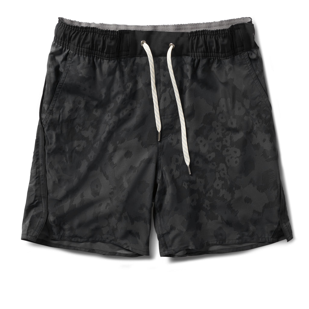 Trail Short | Charcoal Camo Flower