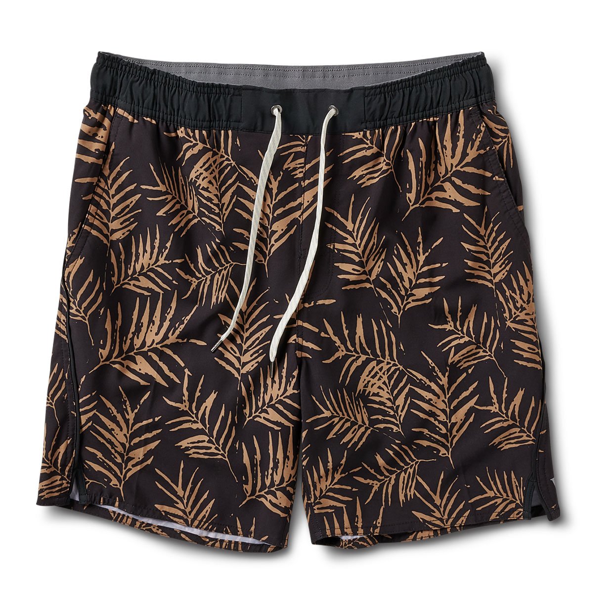 Trail Short | Black Floating Palm