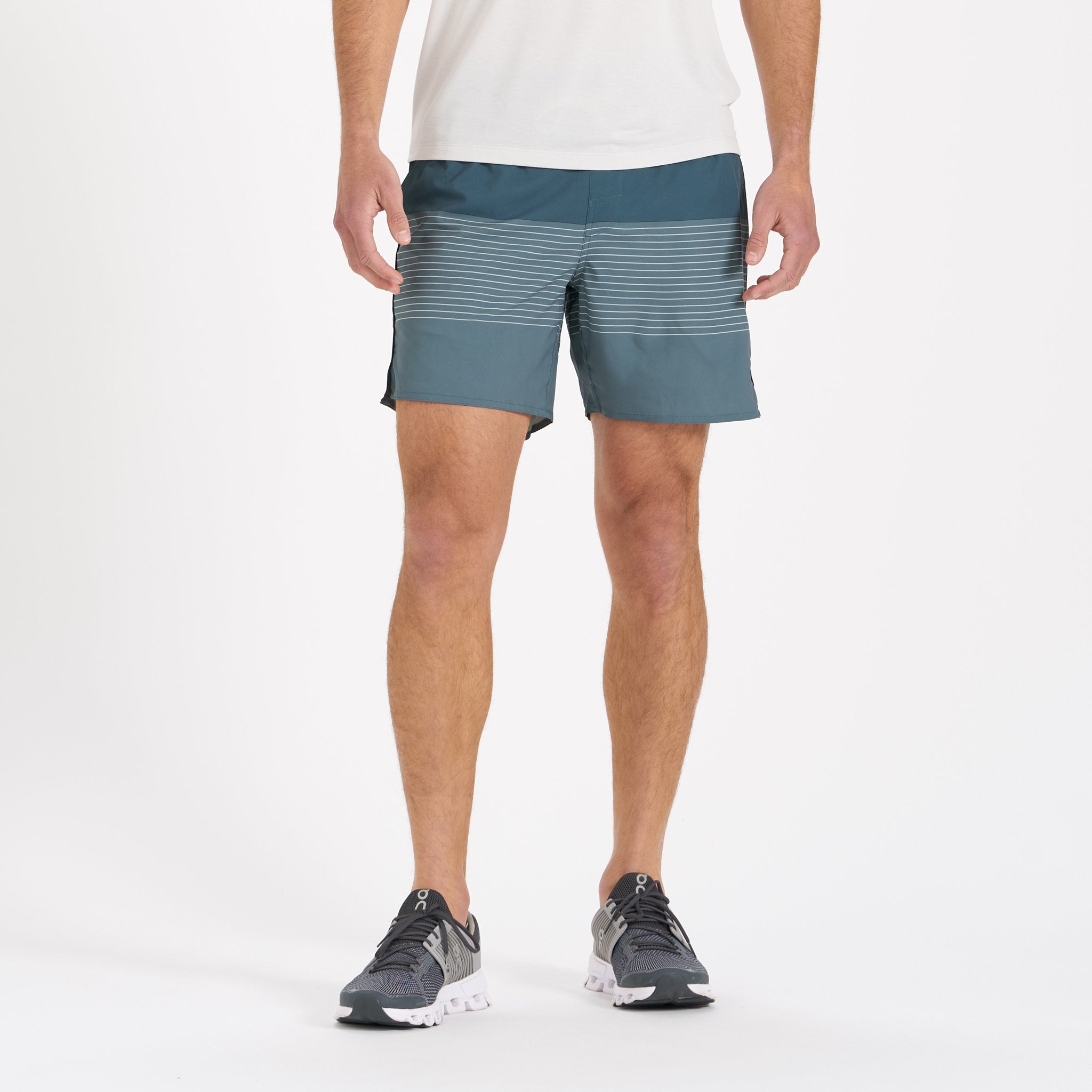 Trail Short | Beryl Stripe