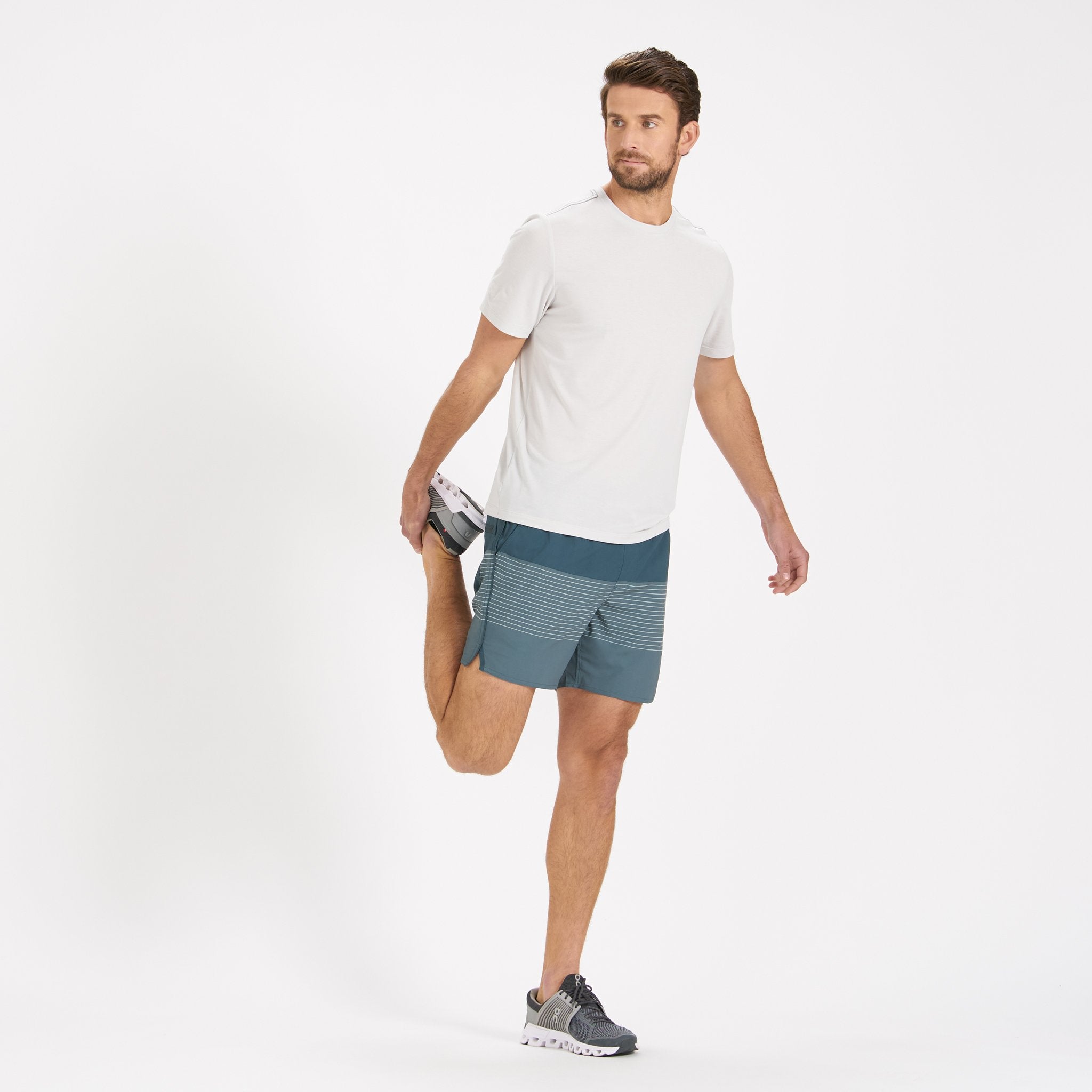 Trail Short | Beryl Stripe