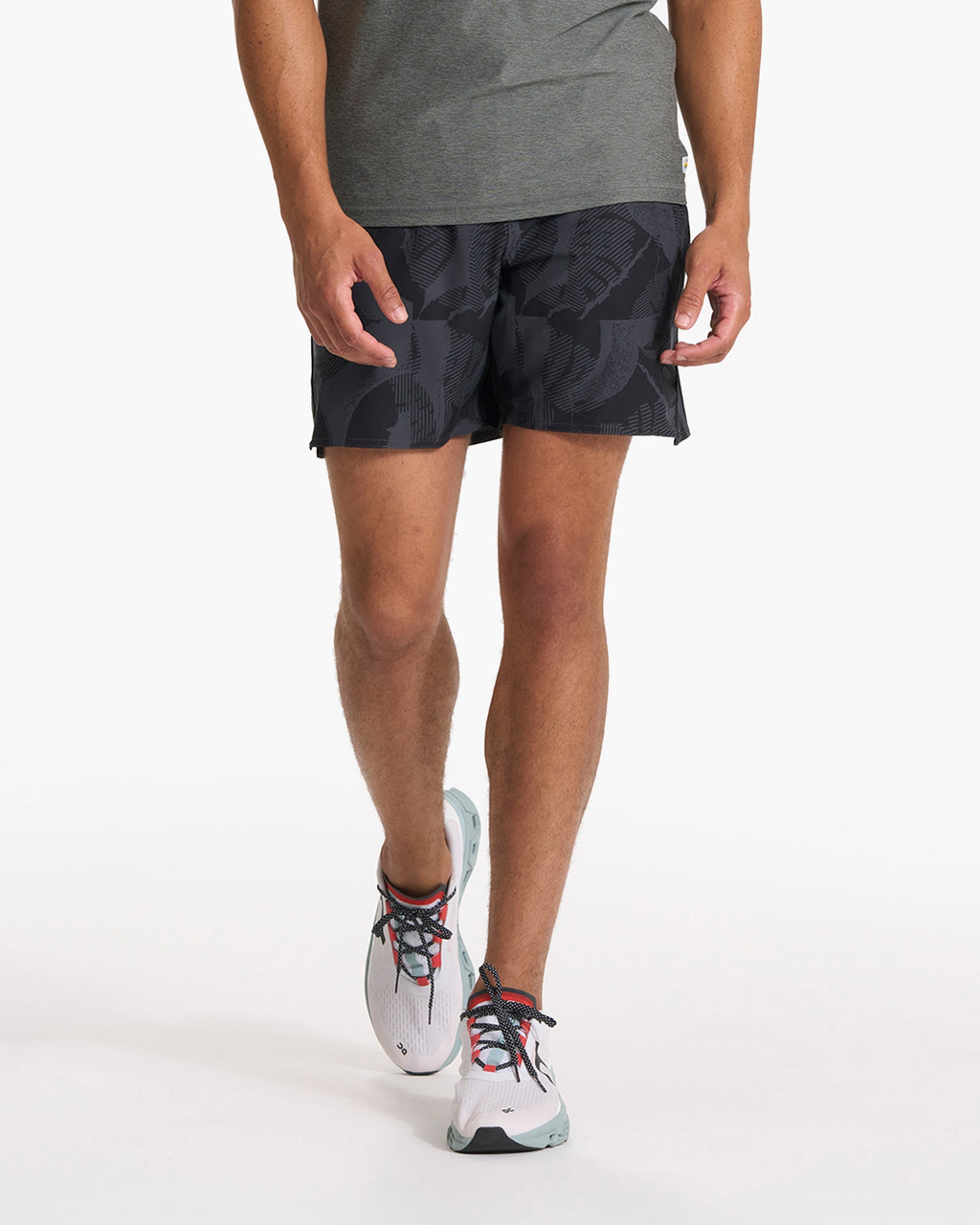 Trail Short | Charcoal Deco