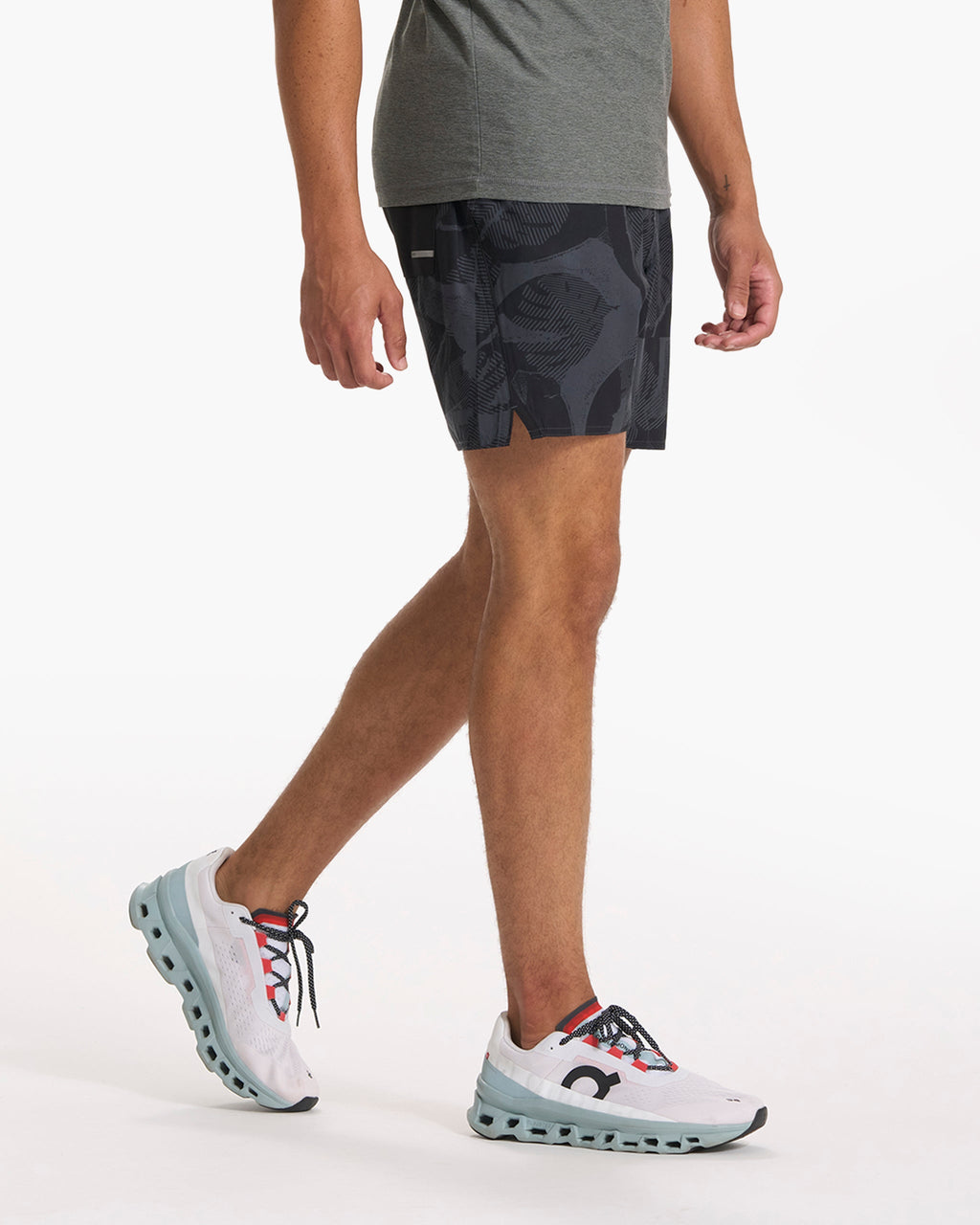 Trail Short | Charcoal Deco